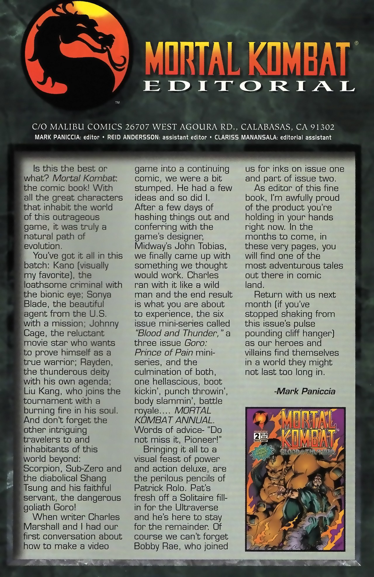 Read online Mortal Kombat (1994) comic -  Issue #1 - 28
