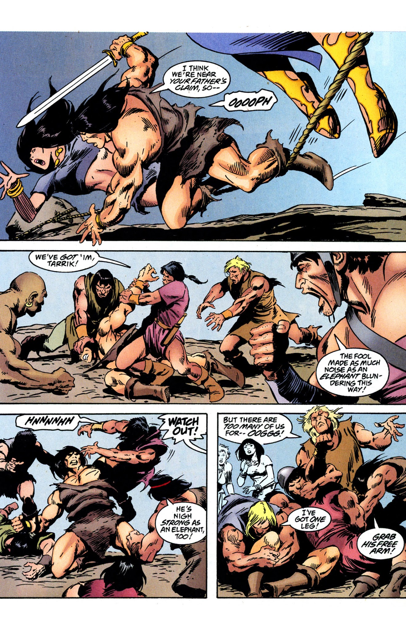 Read online Conan the Barbarian: Death Covered In Gold comic -  Issue #3 - 16