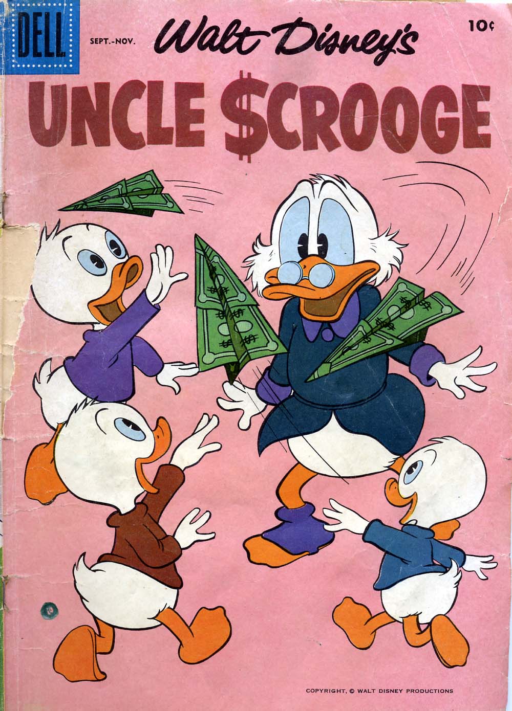 Read online Uncle Scrooge (1953) comic -  Issue #23 - 1