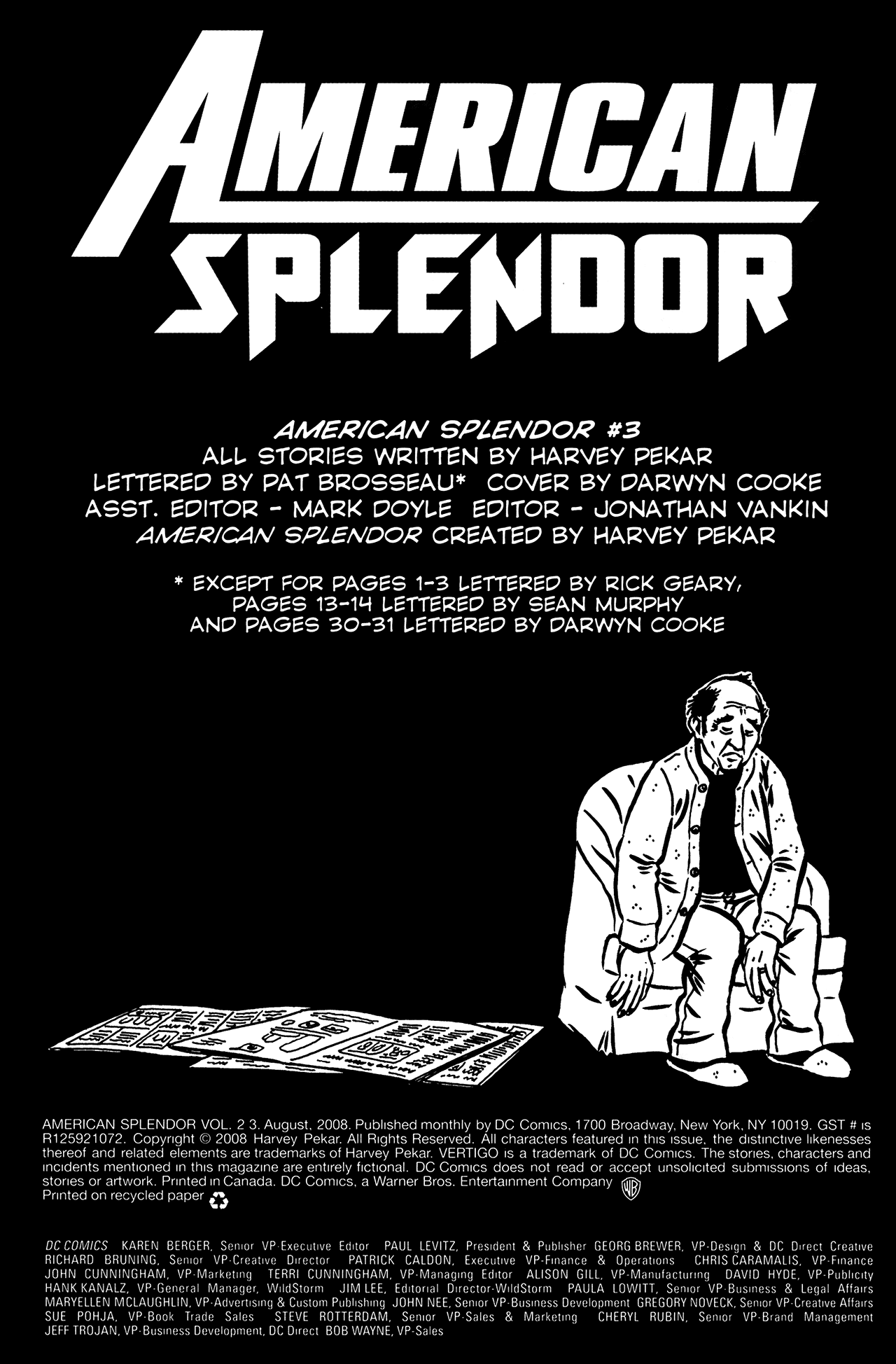 Read online American Splendor (2008) comic -  Issue #3 - 34
