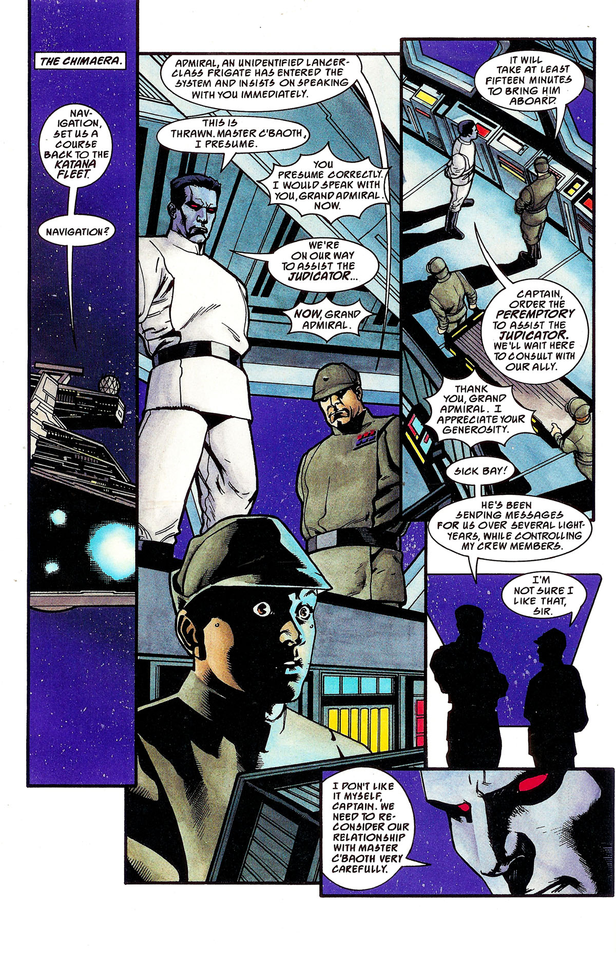 Read online Star Wars: Dark Force Rising comic -  Issue #6 - 16