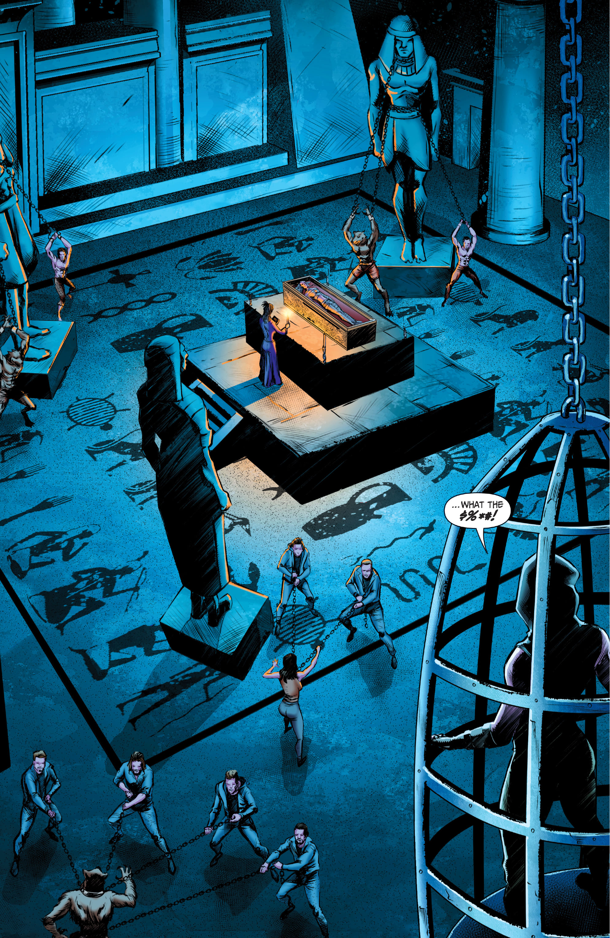 Read online Van Helsing vs The League of Monsters comic -  Issue #3 - 4