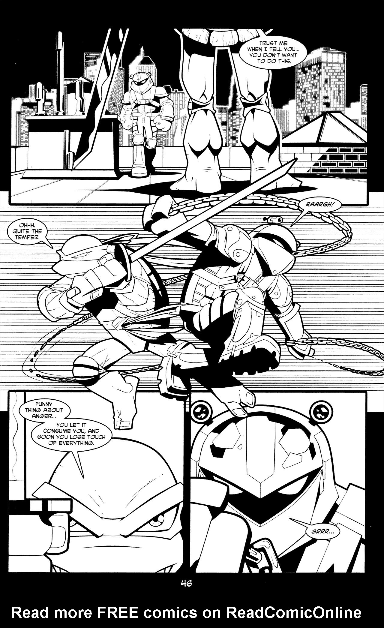 Read online TMNT: The Official Movie Adaptation comic -  Issue # Full - 47