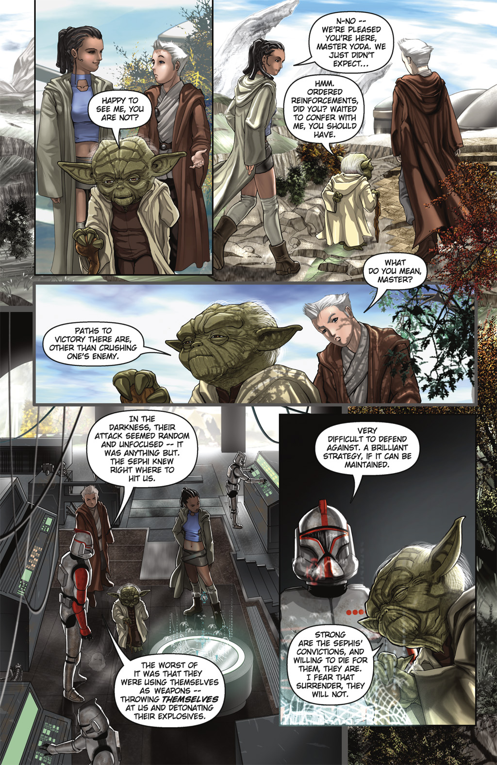 Read online Star Wars: Clone Wars comic -  Issue # TPB 5 - 112