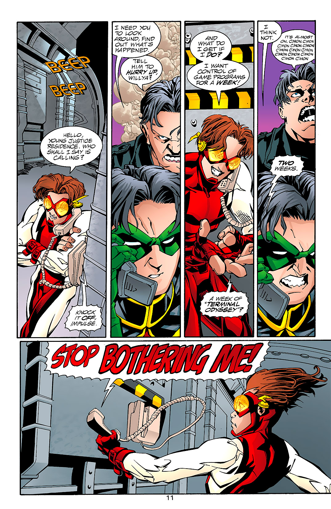 Read online Young Justice (1998) comic -  Issue #8 - 12