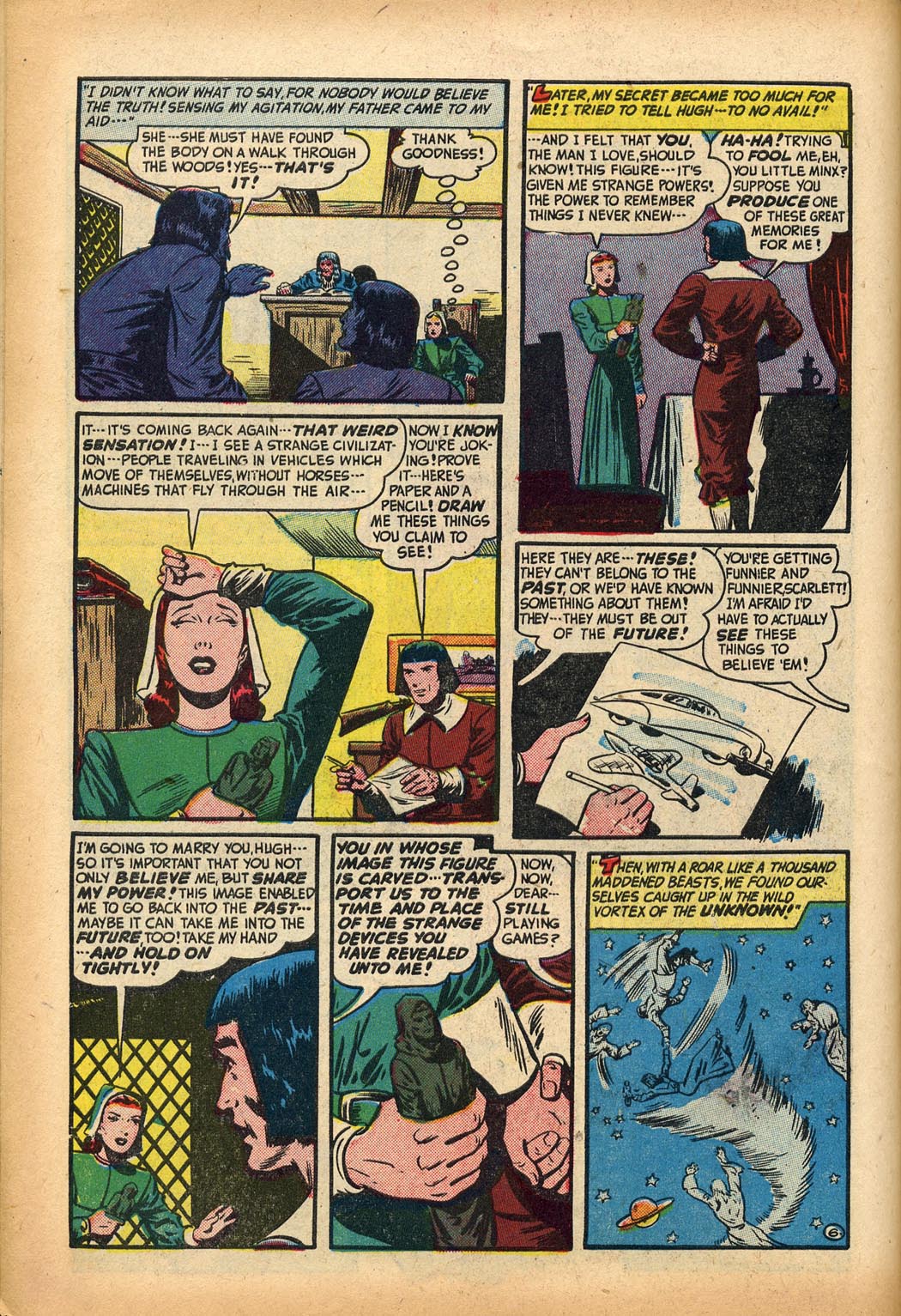 Read online Adventures Into The Unknown comic -  Issue #5 - 8