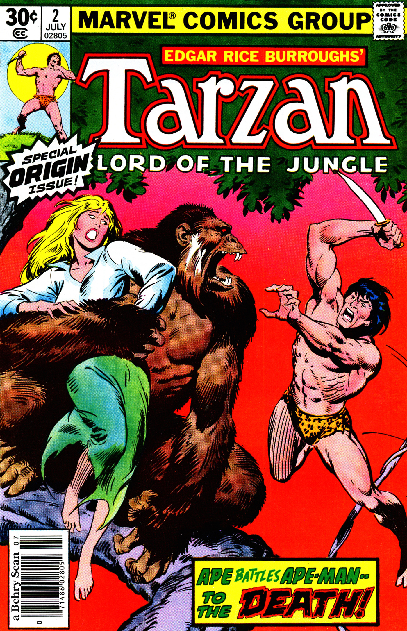 Read online Tarzan (1977) comic -  Issue #2 - 1