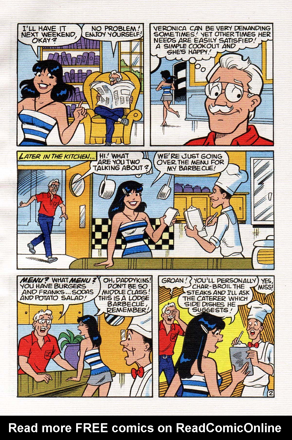Read online Betty and Veronica Digest Magazine comic -  Issue #149 - 22