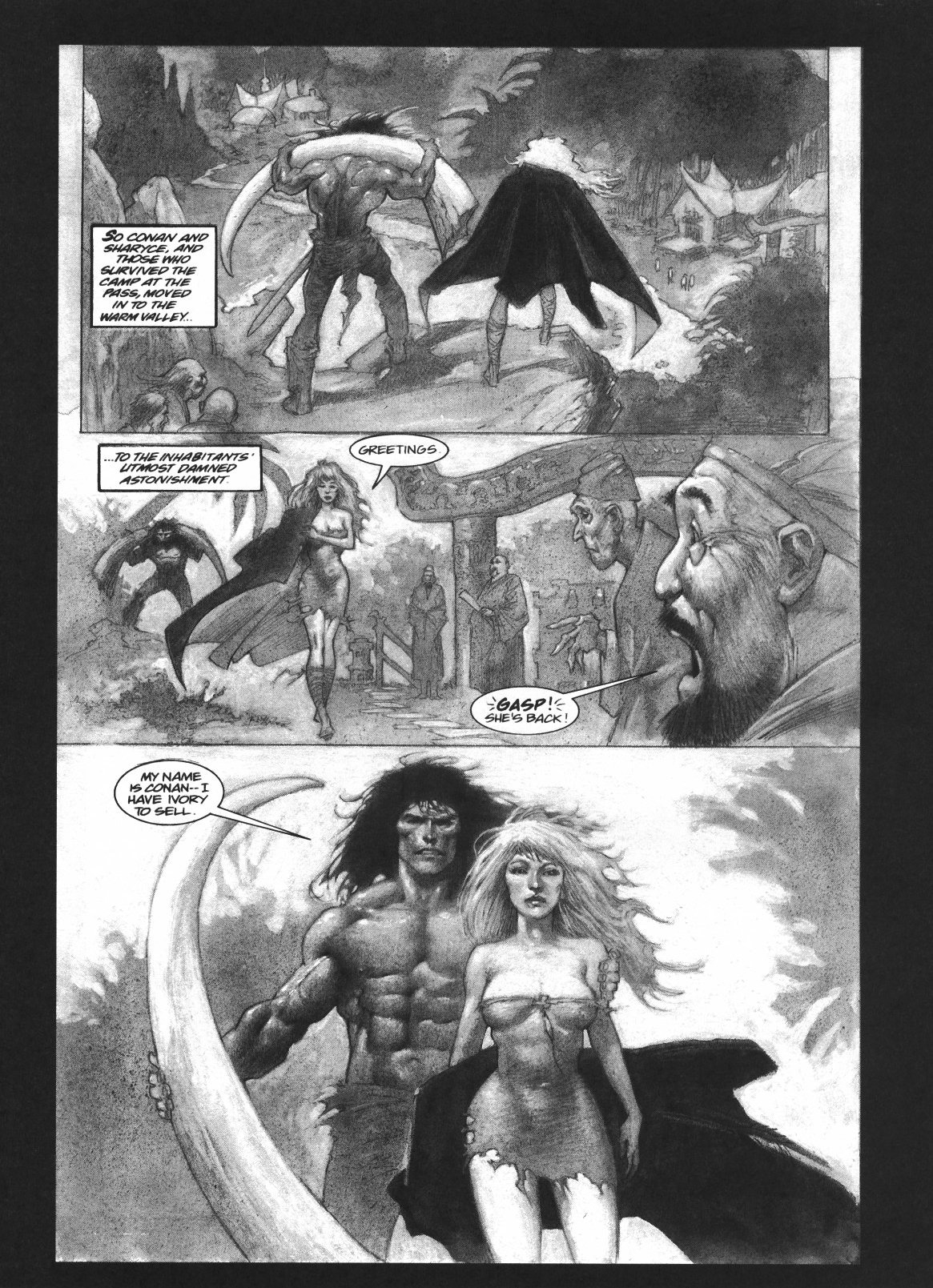 Read online Conan the Savage comic -  Issue #8 - 26