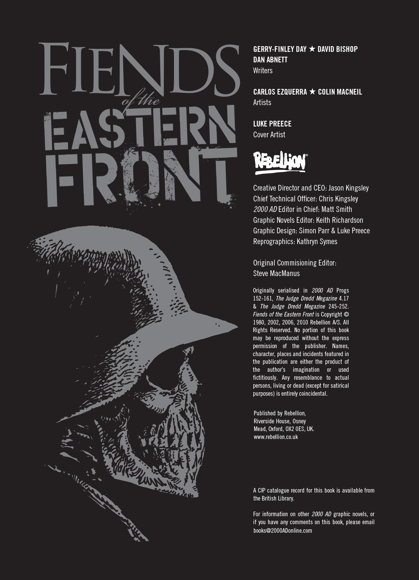Read online Fiends of the Eastern Front comic -  Issue # TPB - 4