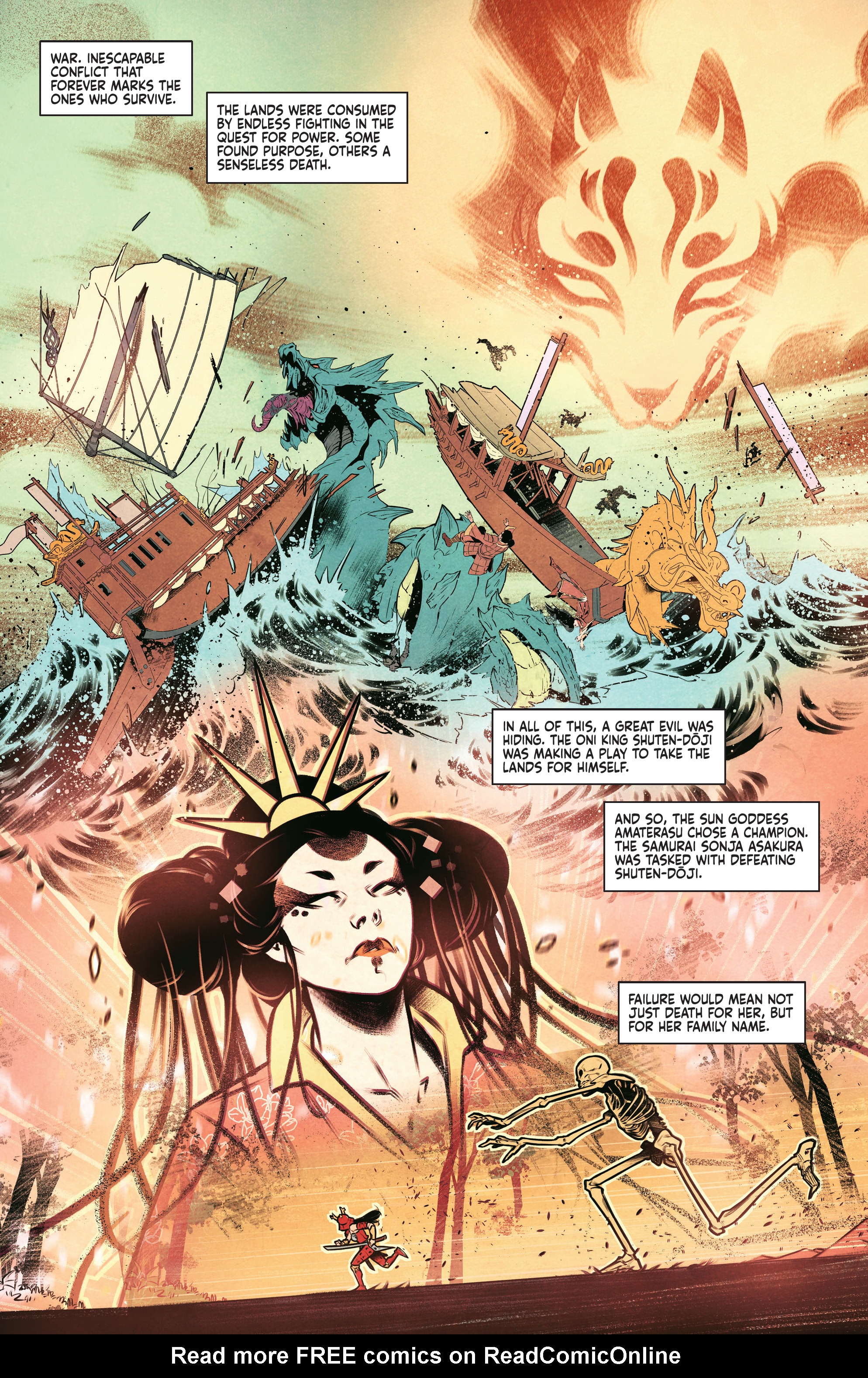 Read online Samurai Sonja comic -  Issue #2 - 7