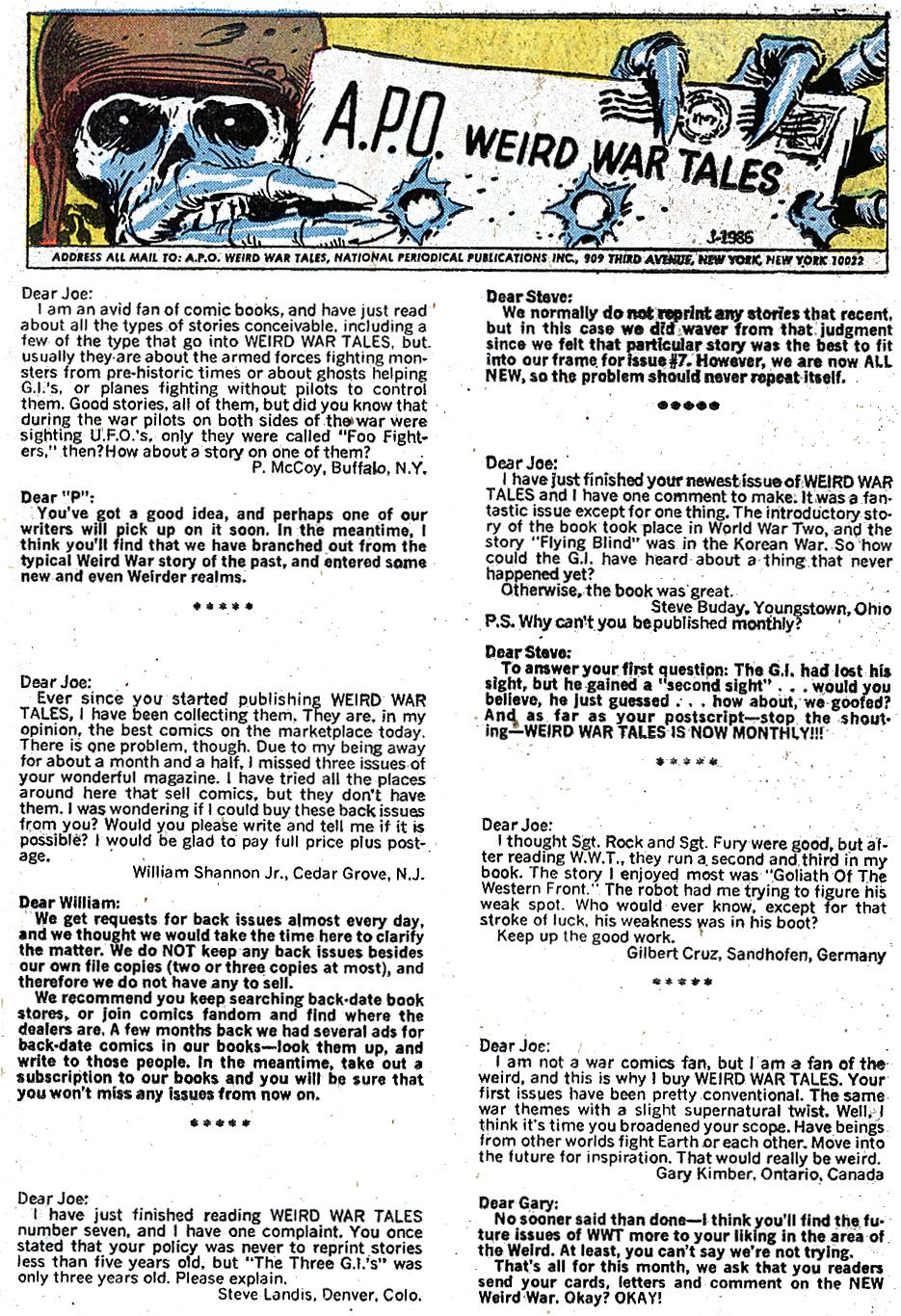 Read online Weird War Tales (1971) comic -  Issue #11 - 19