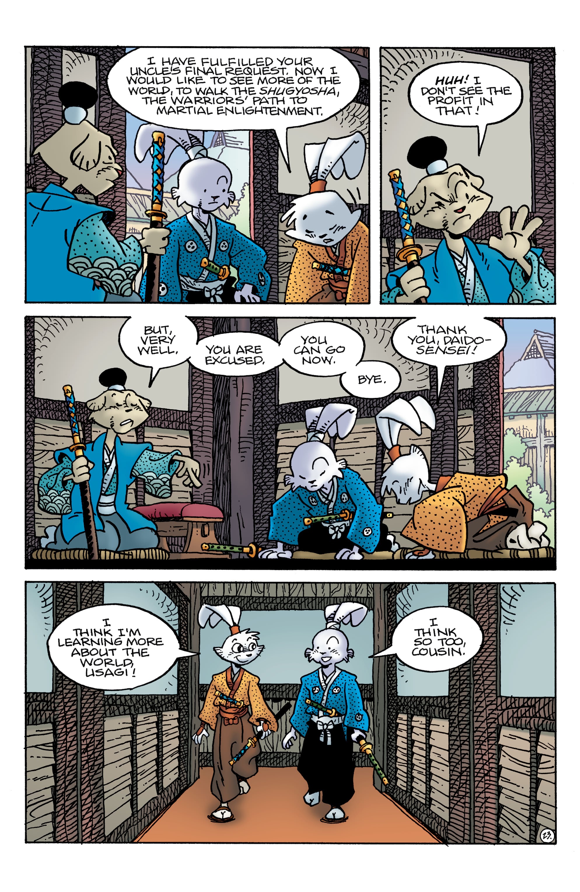 Read online Usagi Yojimbo (2019) comic -  Issue #21 - 25