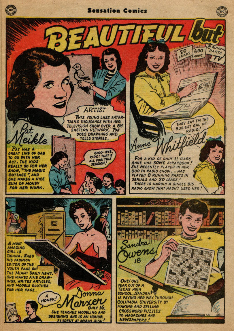 Read online Sensation (Mystery) Comics comic -  Issue #100 - 28