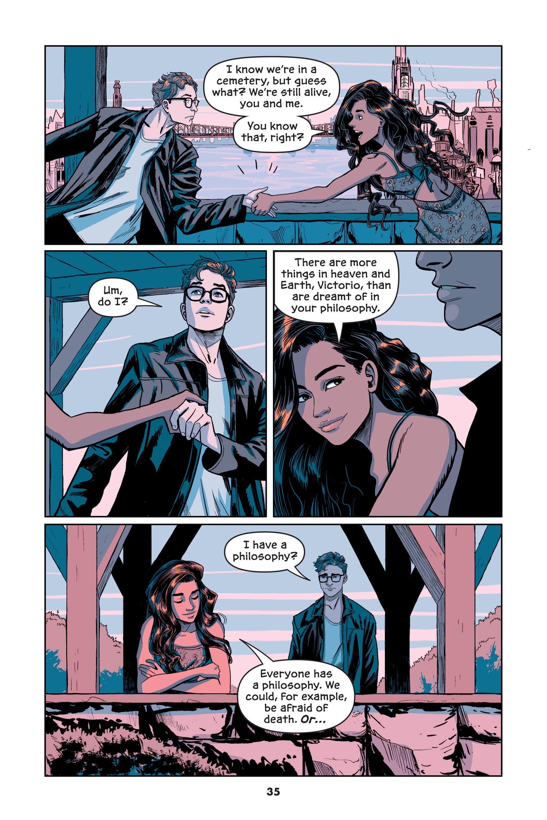 Read online Victor and Nora: A Gotham Love Story comic -  Issue # TPB (Part 1) - 34