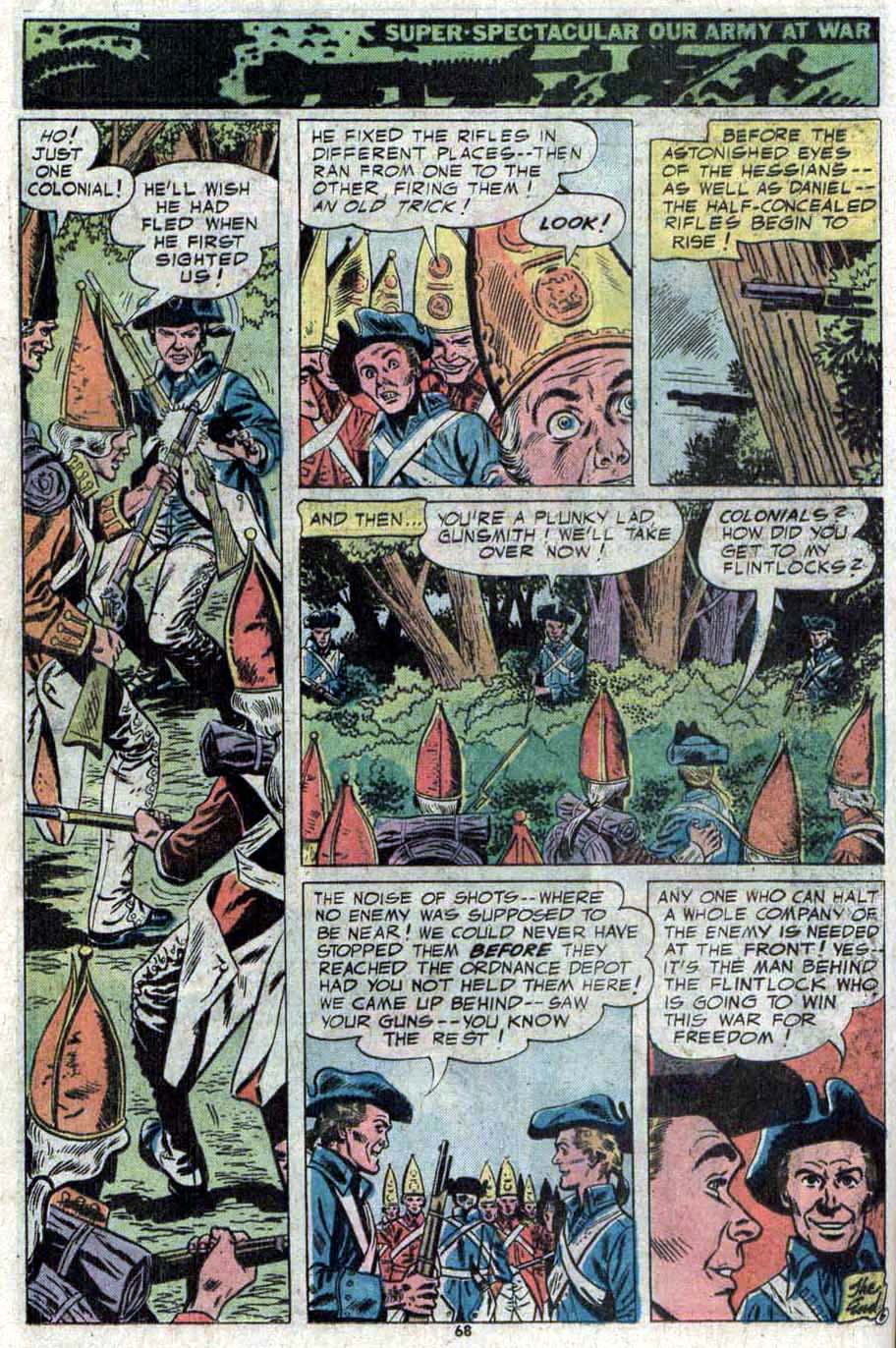 Read online Our Army at War (1952) comic -  Issue #275 - 66