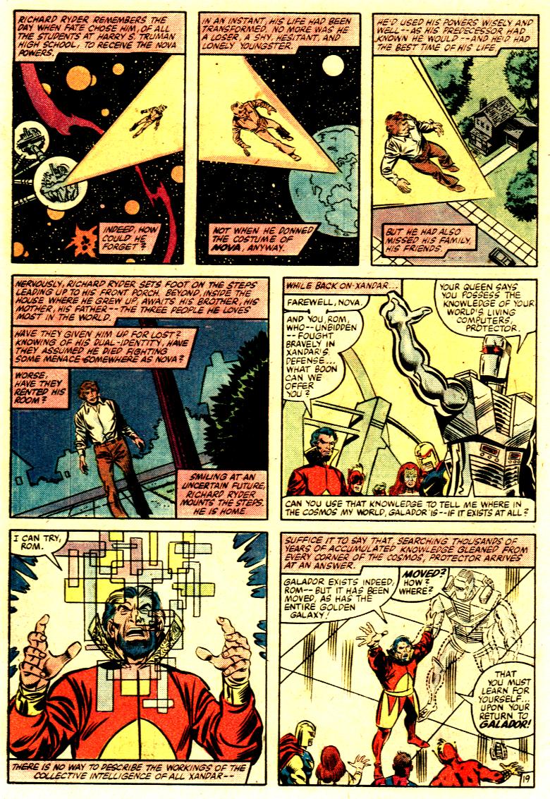 Read online ROM (1979) comic -  Issue #24 - 20