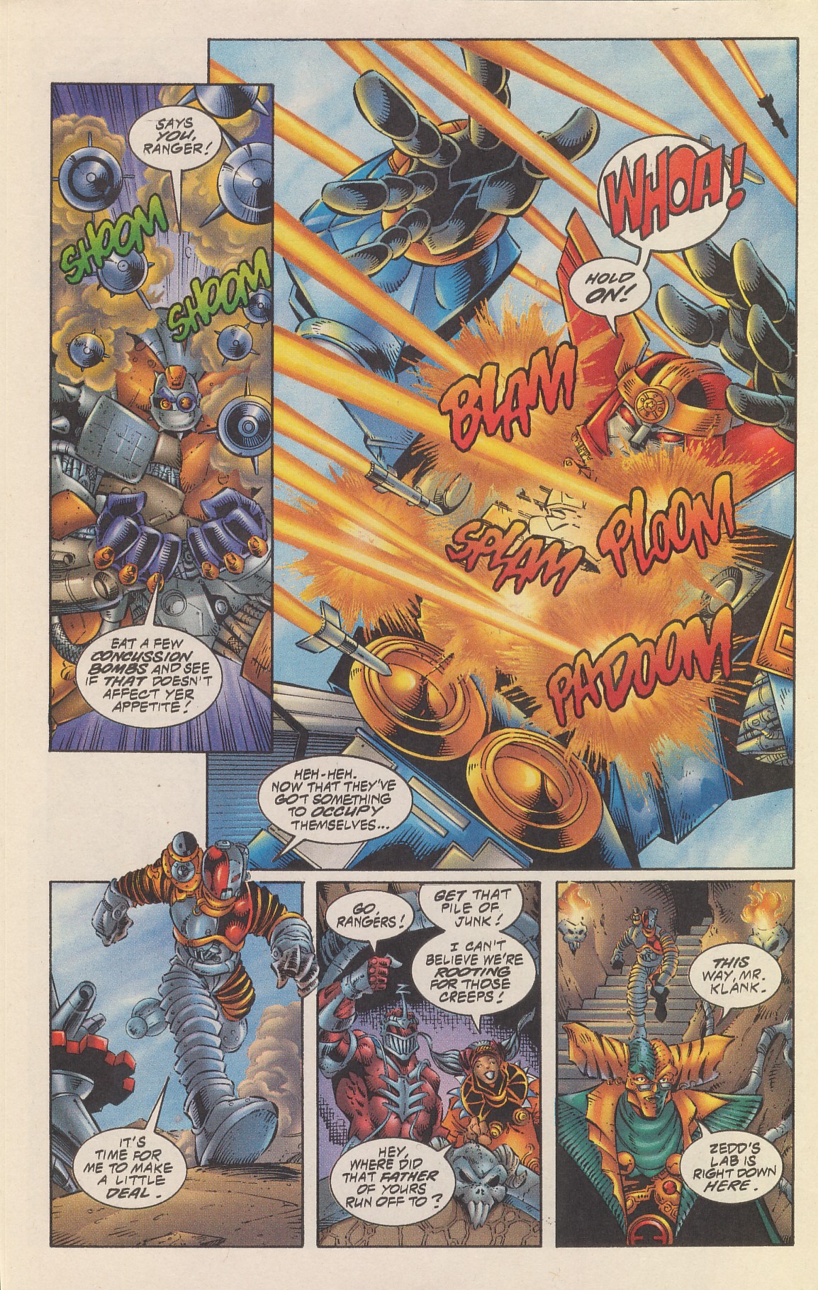 Read online Power Rangers Zeo comic -  Issue # Full - 20