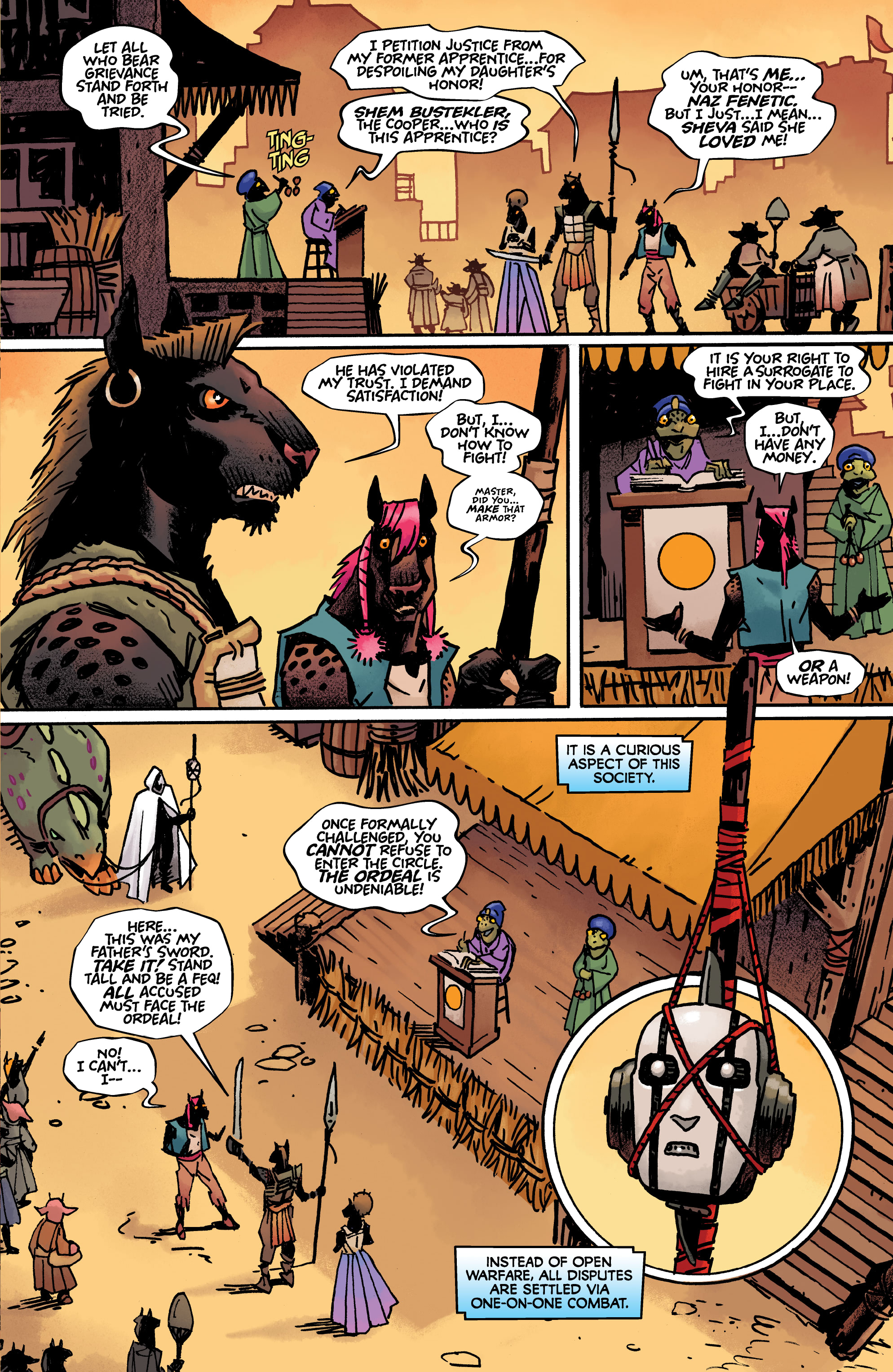 Read online Grendel: Devil's Odyssey comic -  Issue #6 - 7