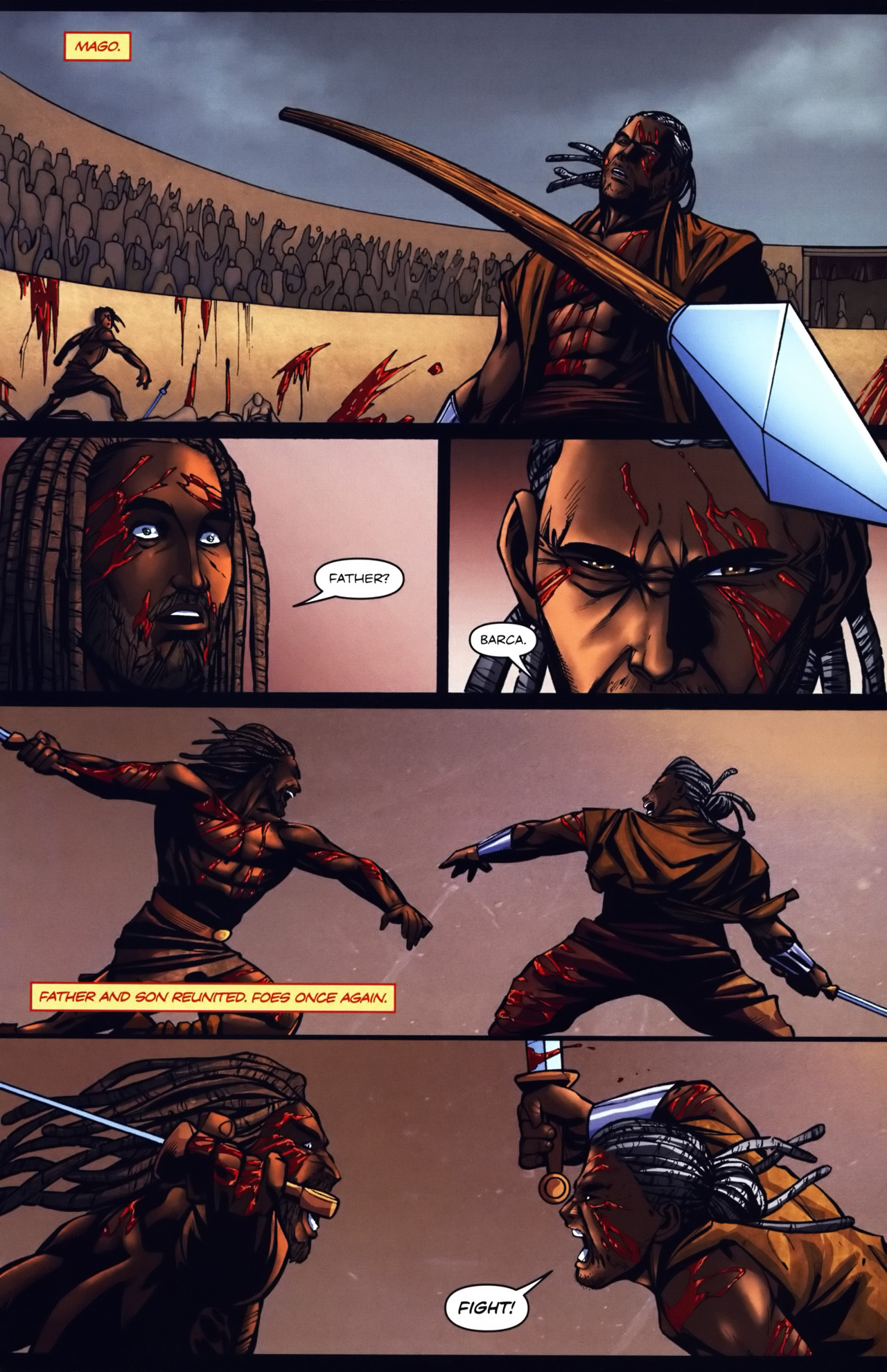 Read online Spartacus comic -  Issue #3 - 23