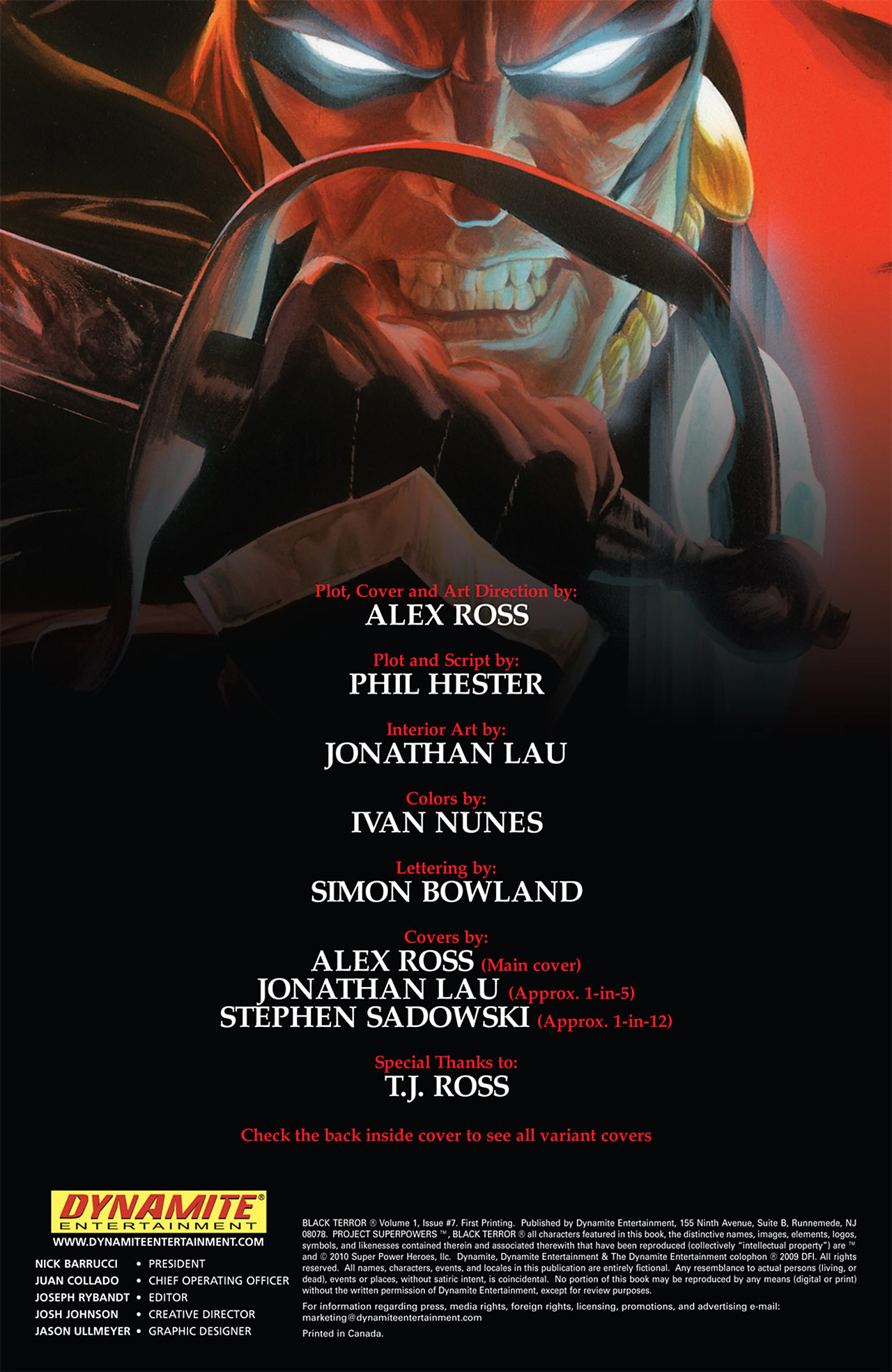 Read online Black Terror (2008) comic -  Issue #7 - 2