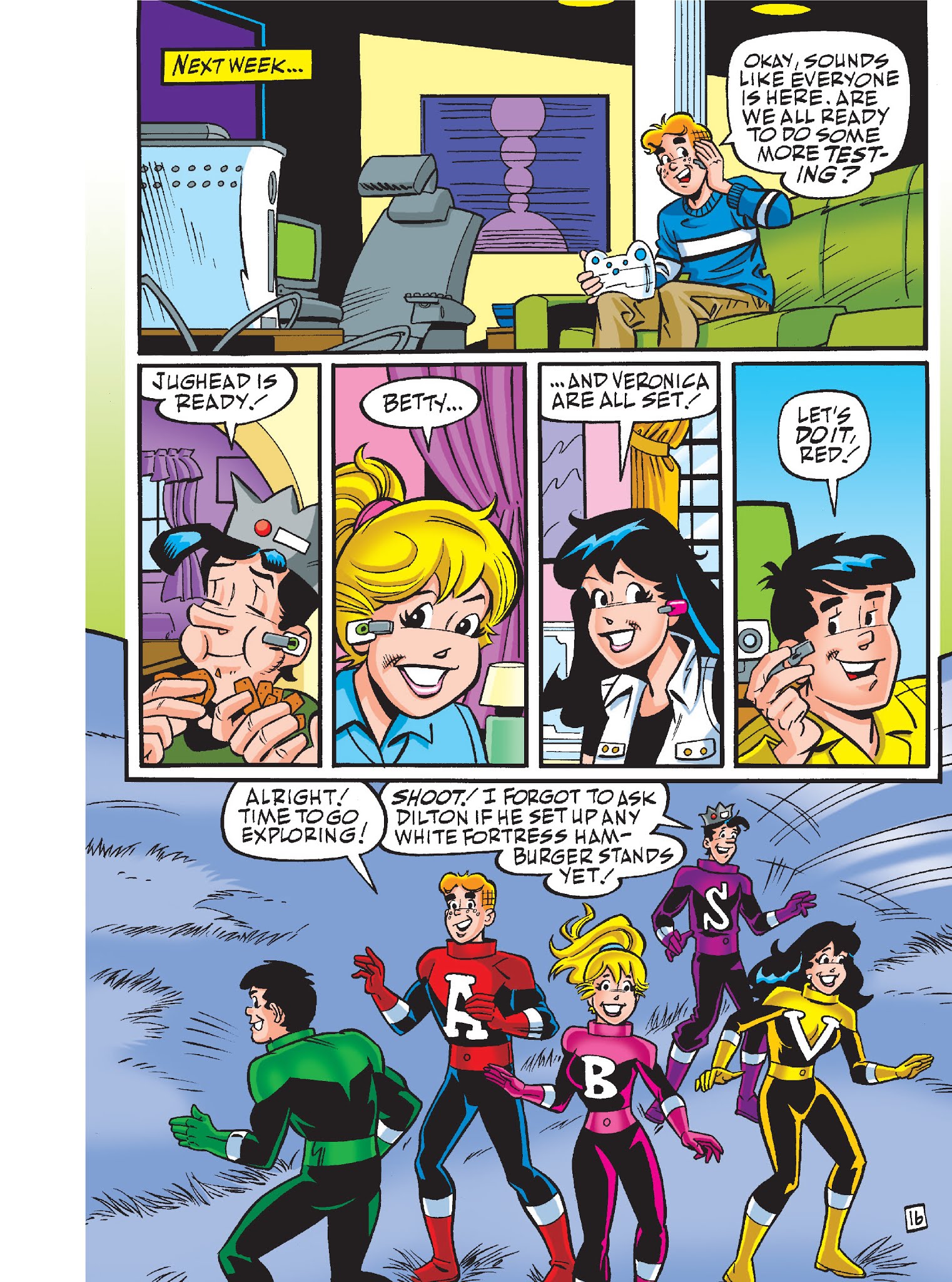 Read online Archie's Funhouse Double Digest comic -  Issue #25 - 51