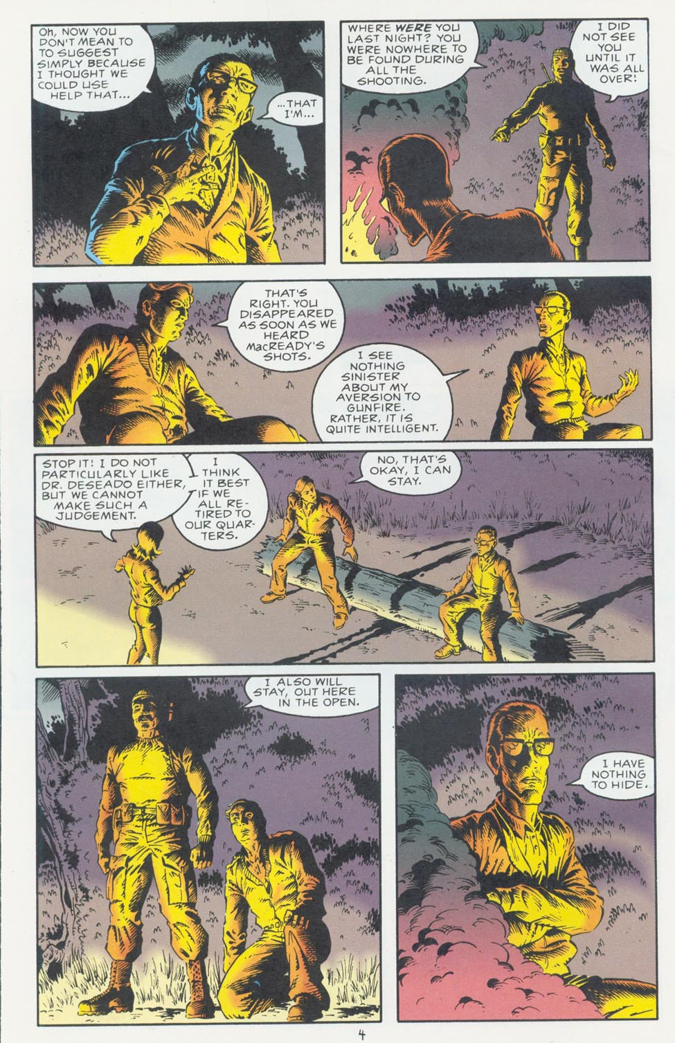 Read online The Thing From Another World: Climate of Fear comic -  Issue #2 - 6