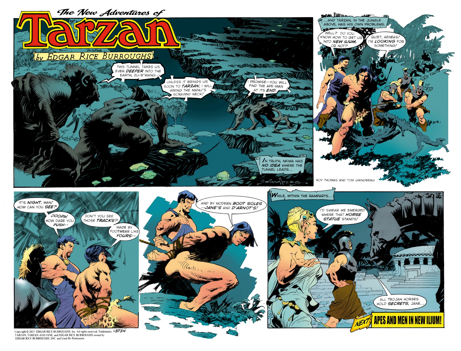 Read online Tarzan: The New Adventures comic -  Issue # TPB - 50