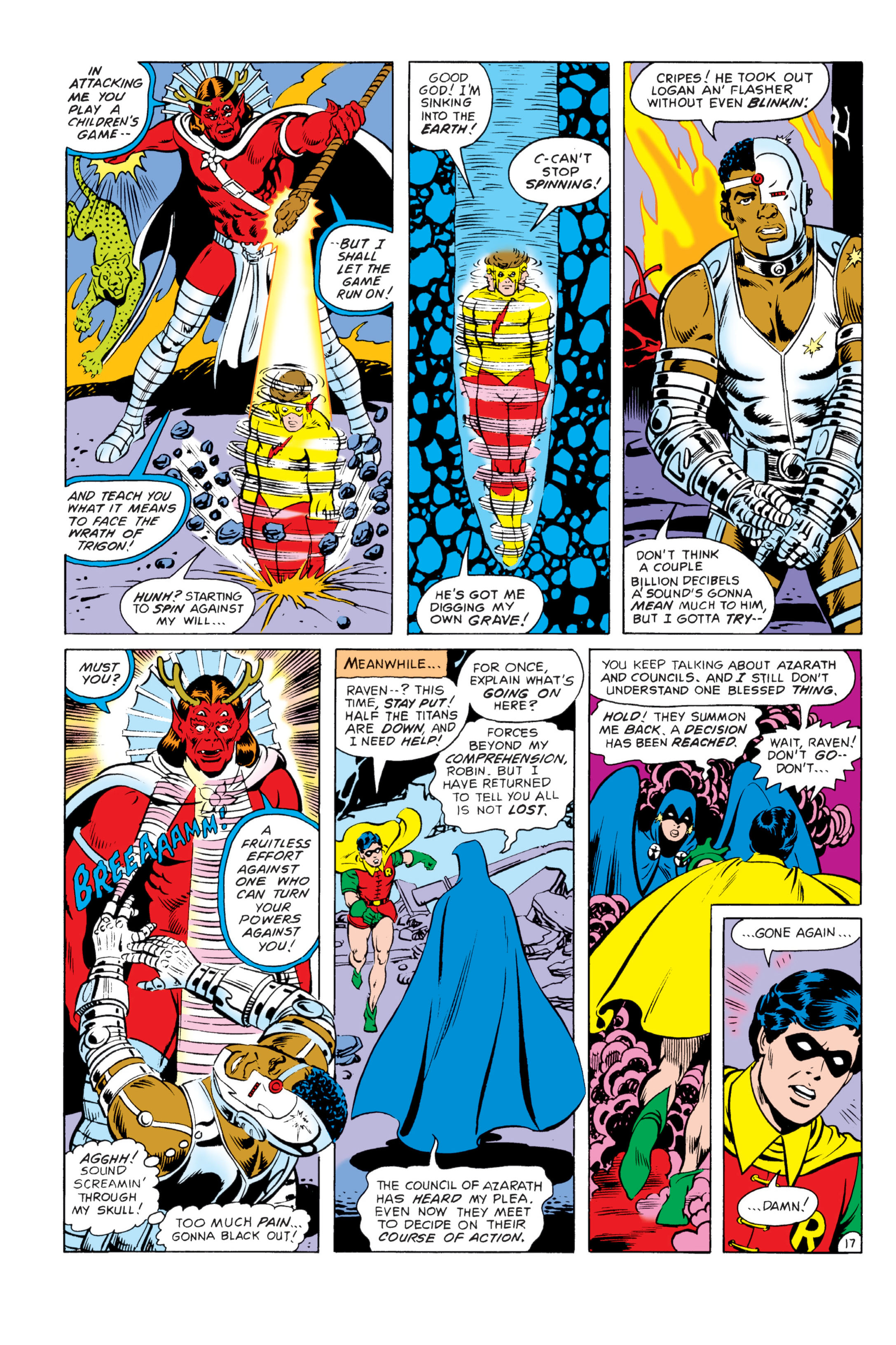 Read online The New Teen Titans (1980) comic -  Issue #5 - 18