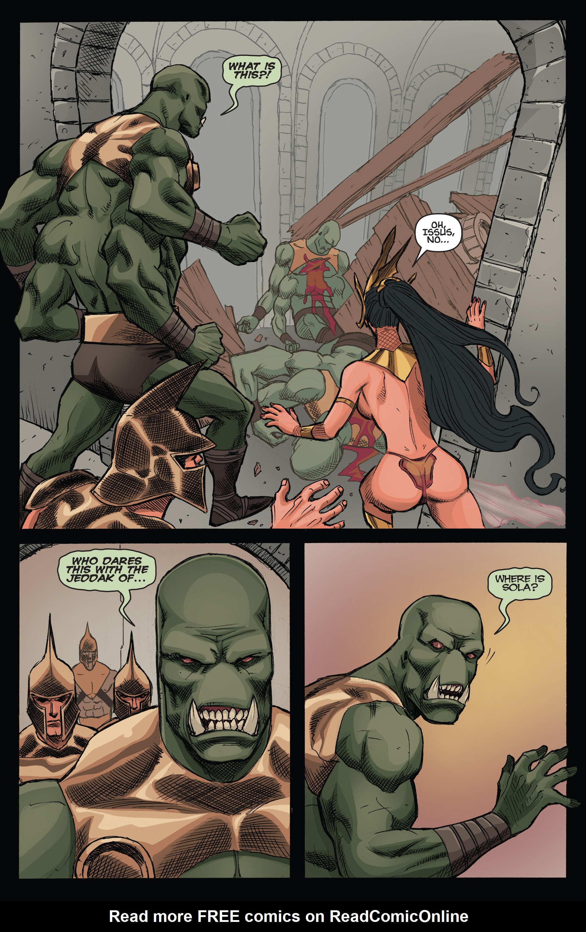 Read online Dejah Thoris and the Green Men of Mars comic -  Issue #6 - 8