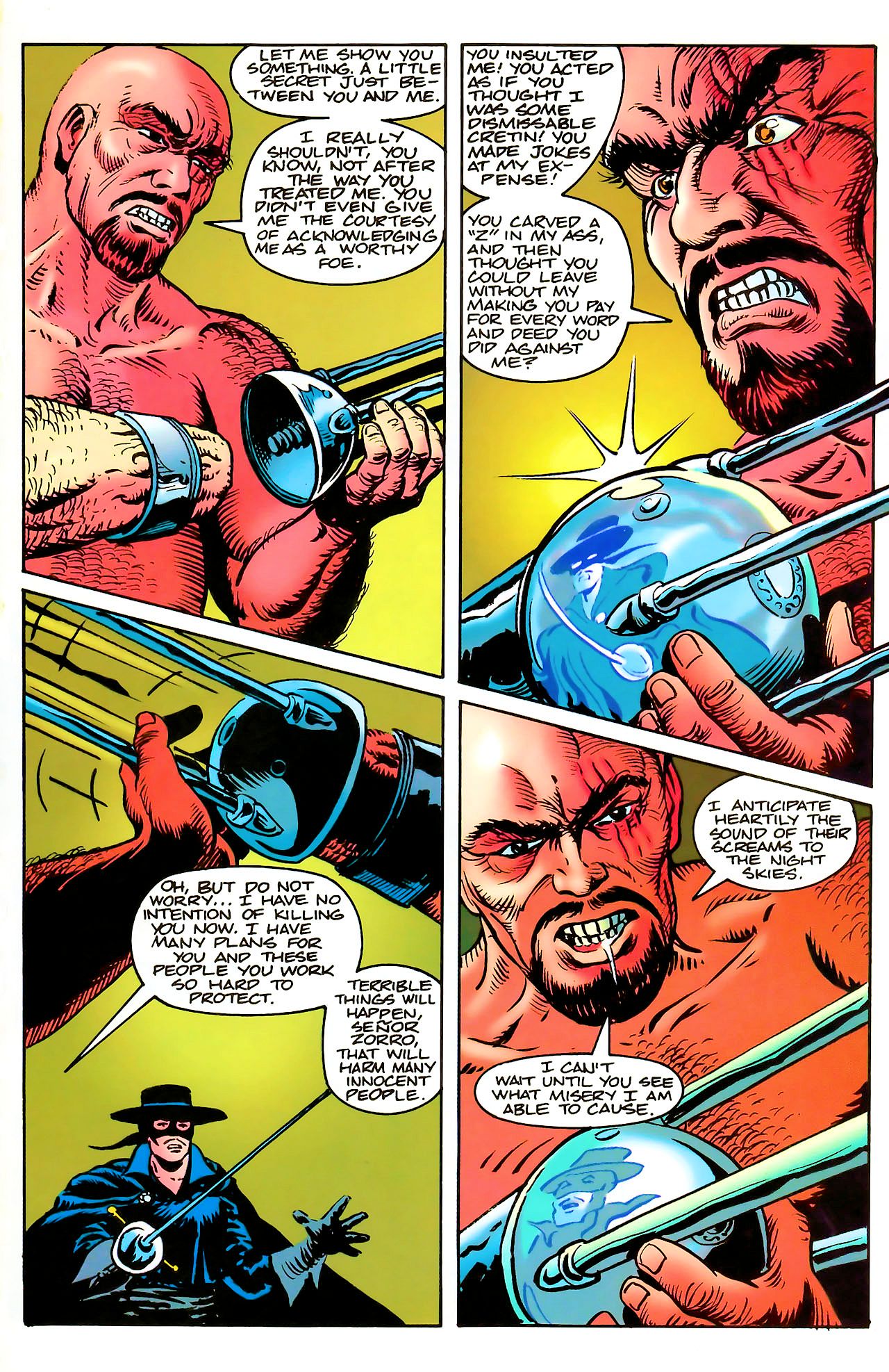 Read online Zorro (1993) comic -  Issue #9 - 23