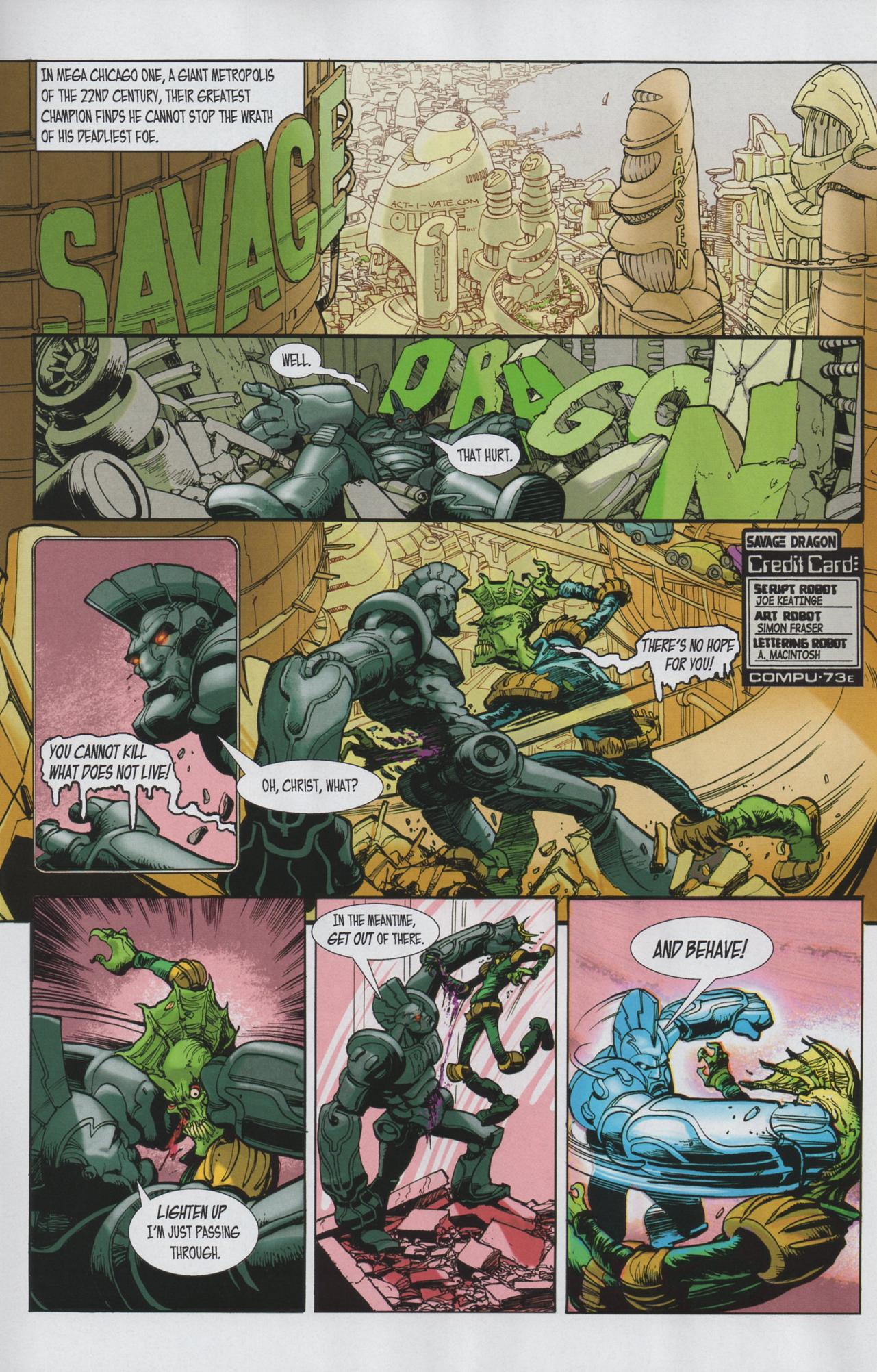 Read online The Savage Dragon (1993) comic -  Issue #171 - 26