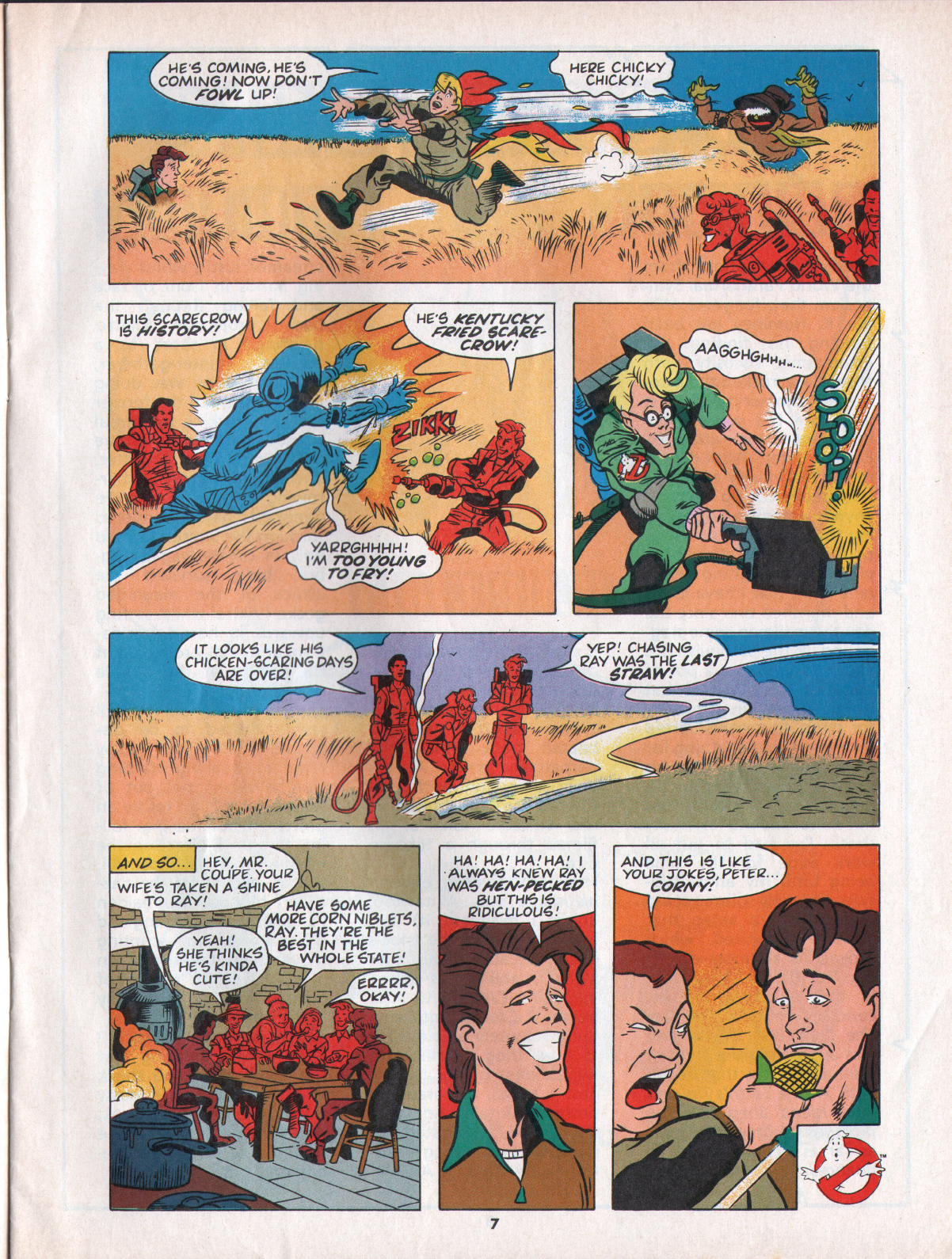 Read online The Real Ghostbusters comic -  Issue #85 - 7