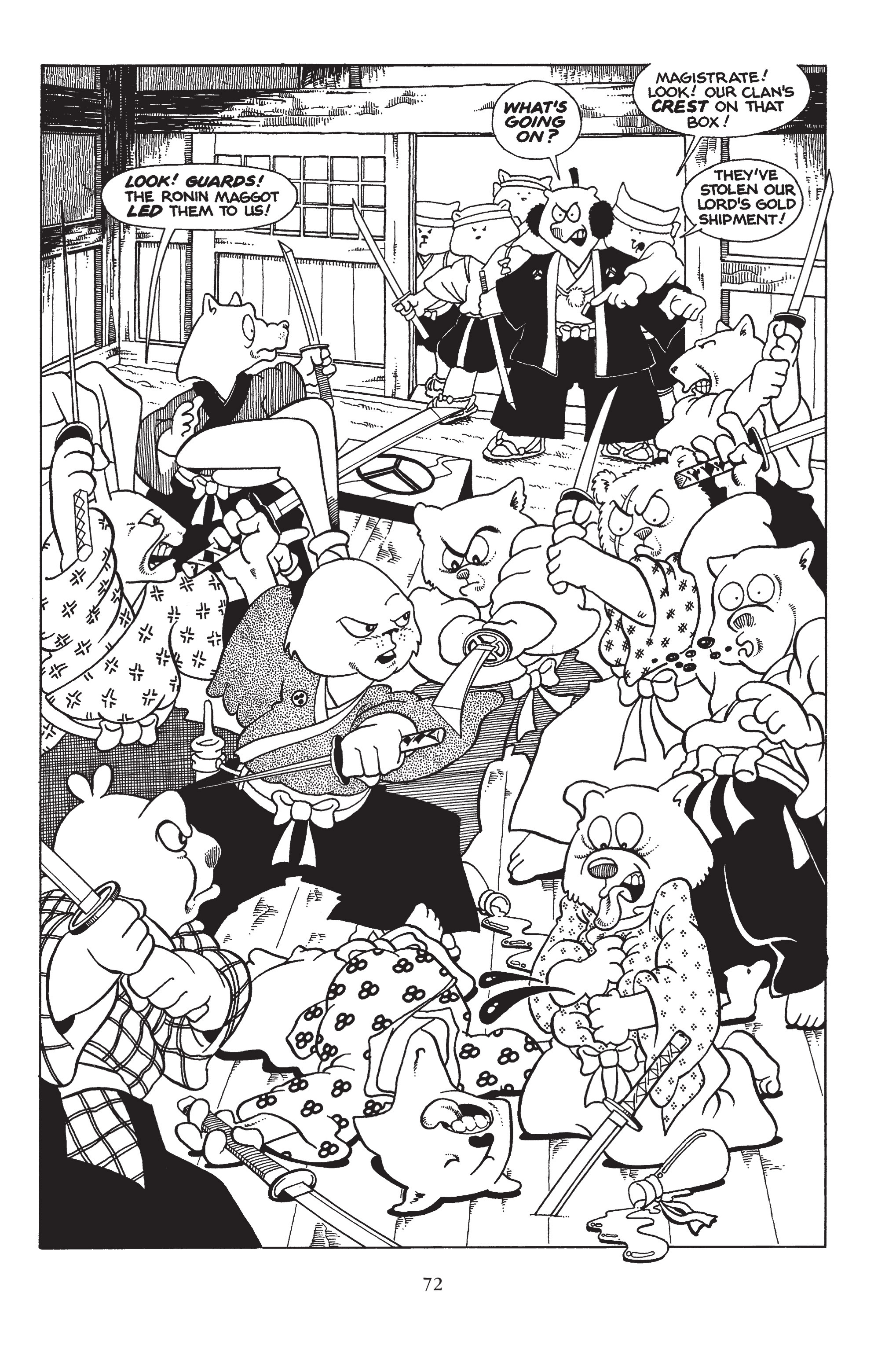 Read online Usagi Yojimbo (1987) comic -  Issue # _TPB 1 - 73
