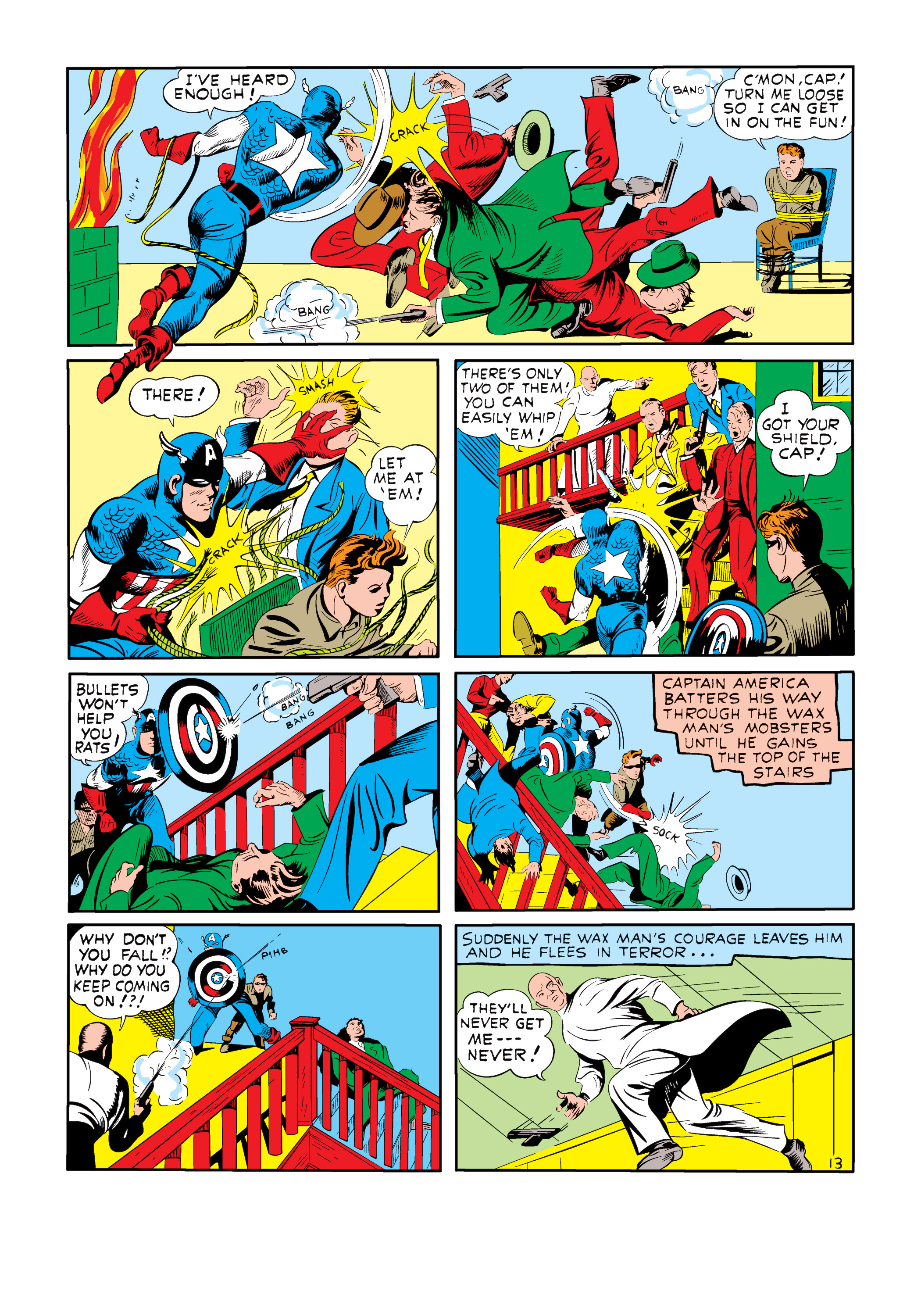 Read online Marvel Masterworks: Golden Age Captain America comic -  Issue # TPB 1 (Part 2) - 21