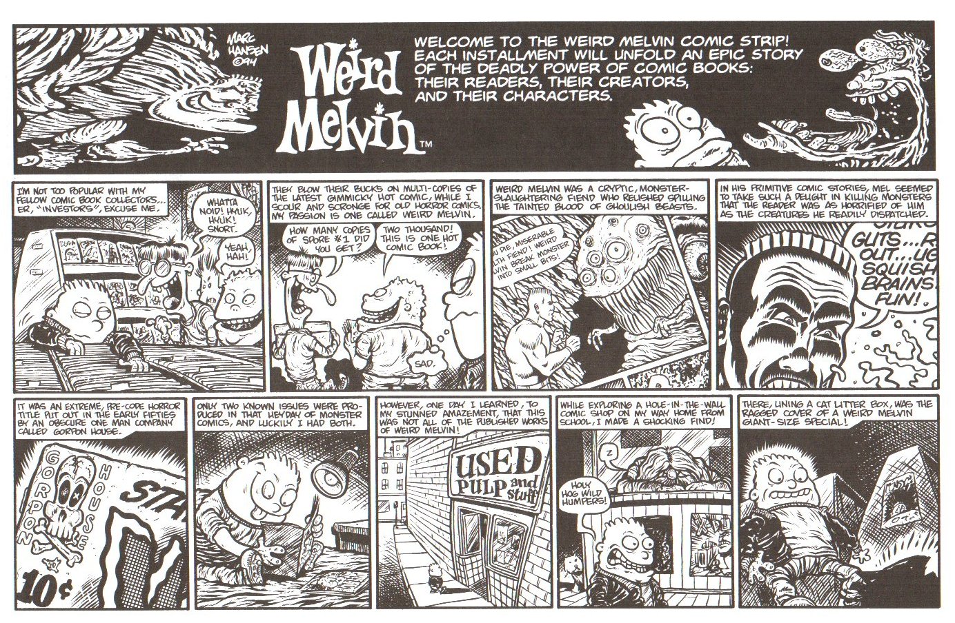 Read online Weird Melvin comic -  Issue #1 - 24