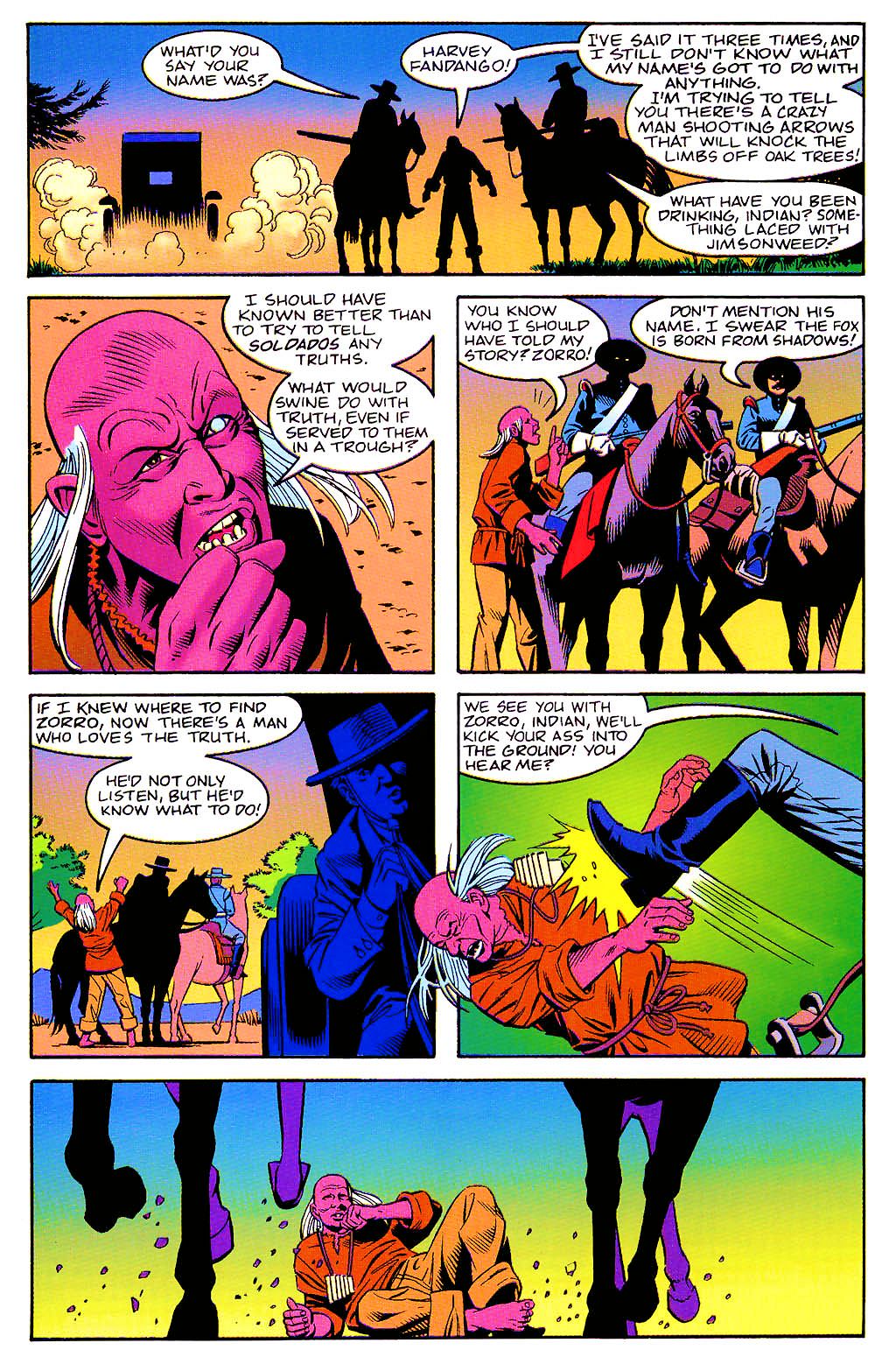 Read online Zorro (1993) comic -  Issue #4 - 13
