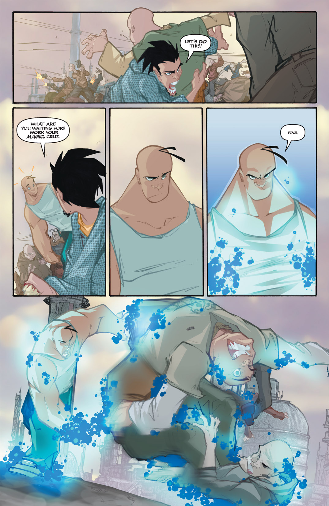 Read online Michael Turner's Soulfire: New World Order comic -  Issue #2 - 22