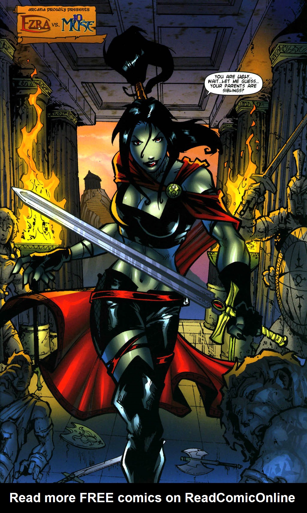 Read online Ezra vs. 10th Muse comic -  Issue # Full - 3