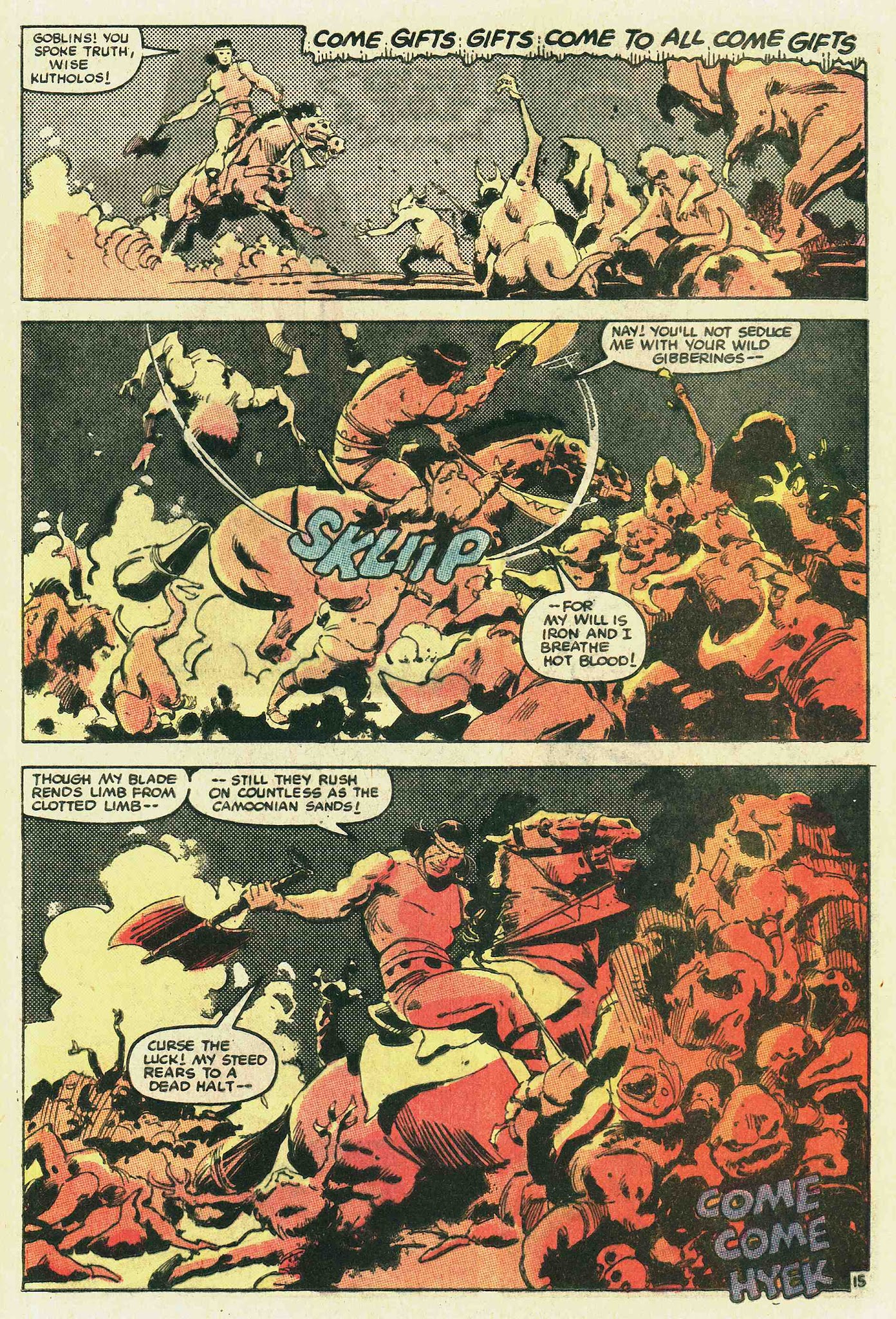 Read online Kull The Conqueror (1983) comic -  Issue #6 - 16