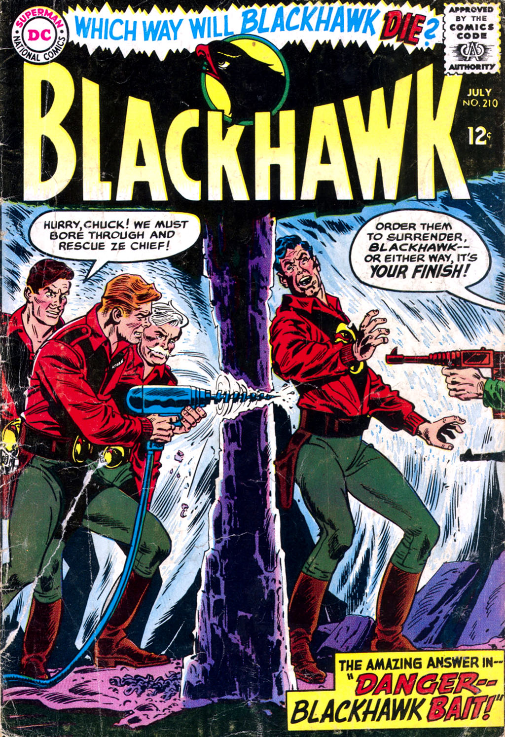 Read online Blackhawk (1957) comic -  Issue #210 - 1