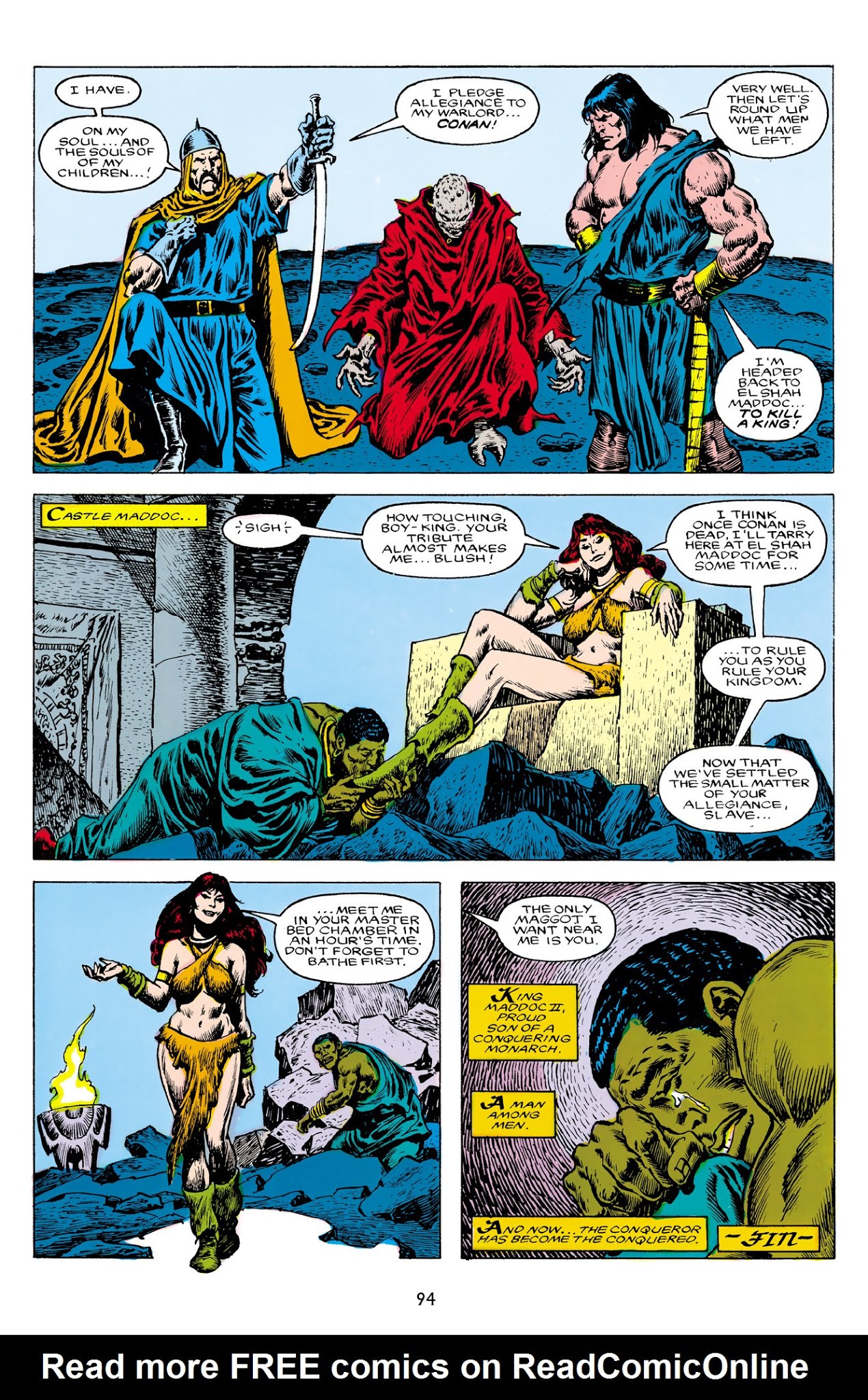 Read online The Chronicles of Conan comic -  Issue # TPB 24 (Part 1) - 95