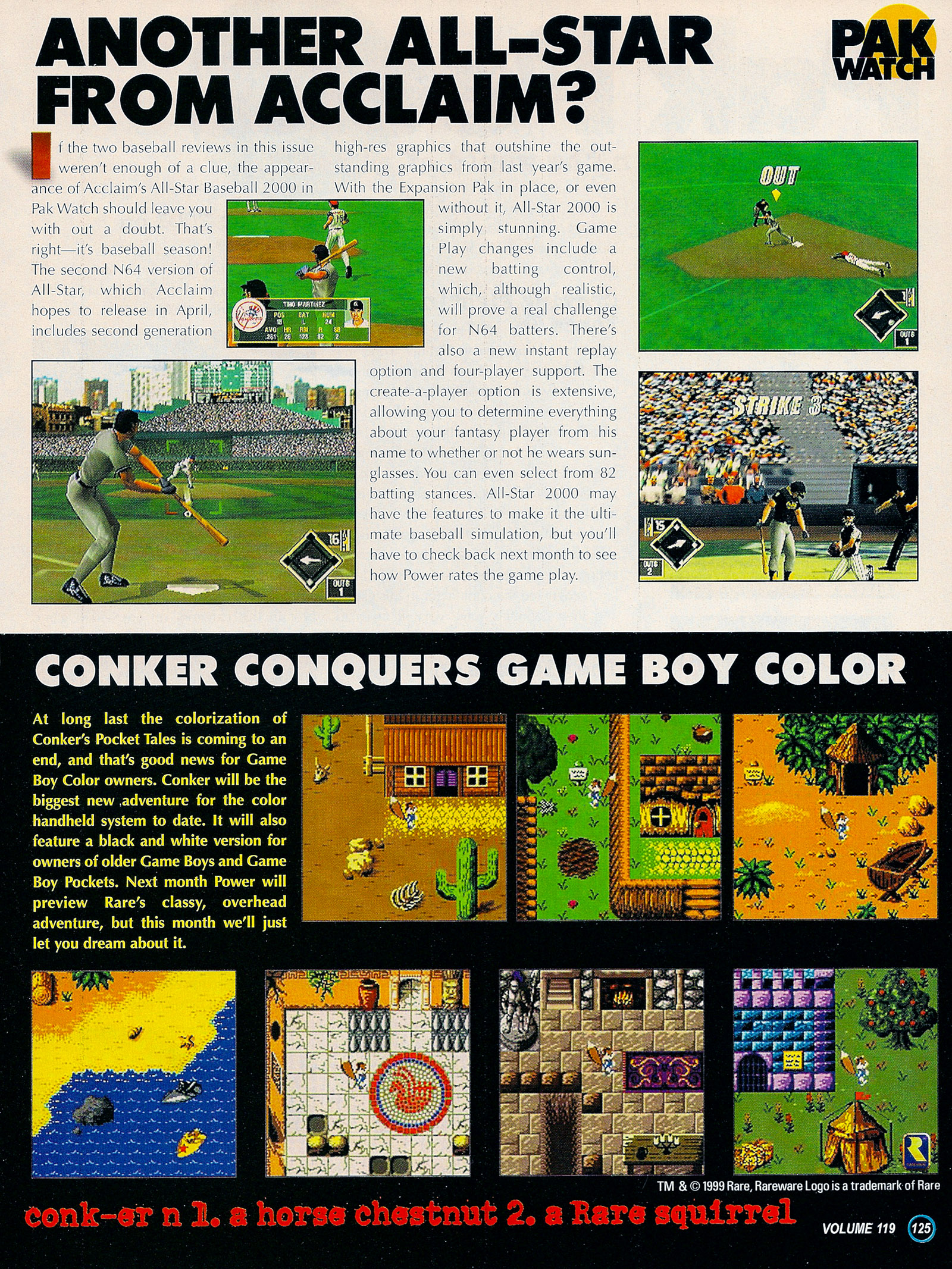 Read online Nintendo Power comic -  Issue #119 - 134