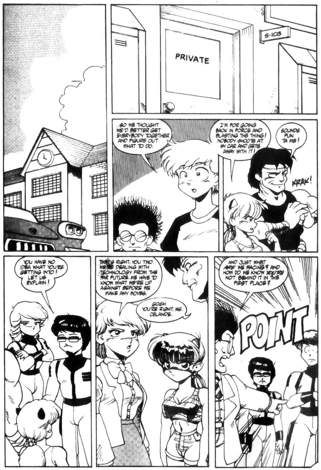 Read online Ninja High School (1986) comic -  Issue #28 - 16