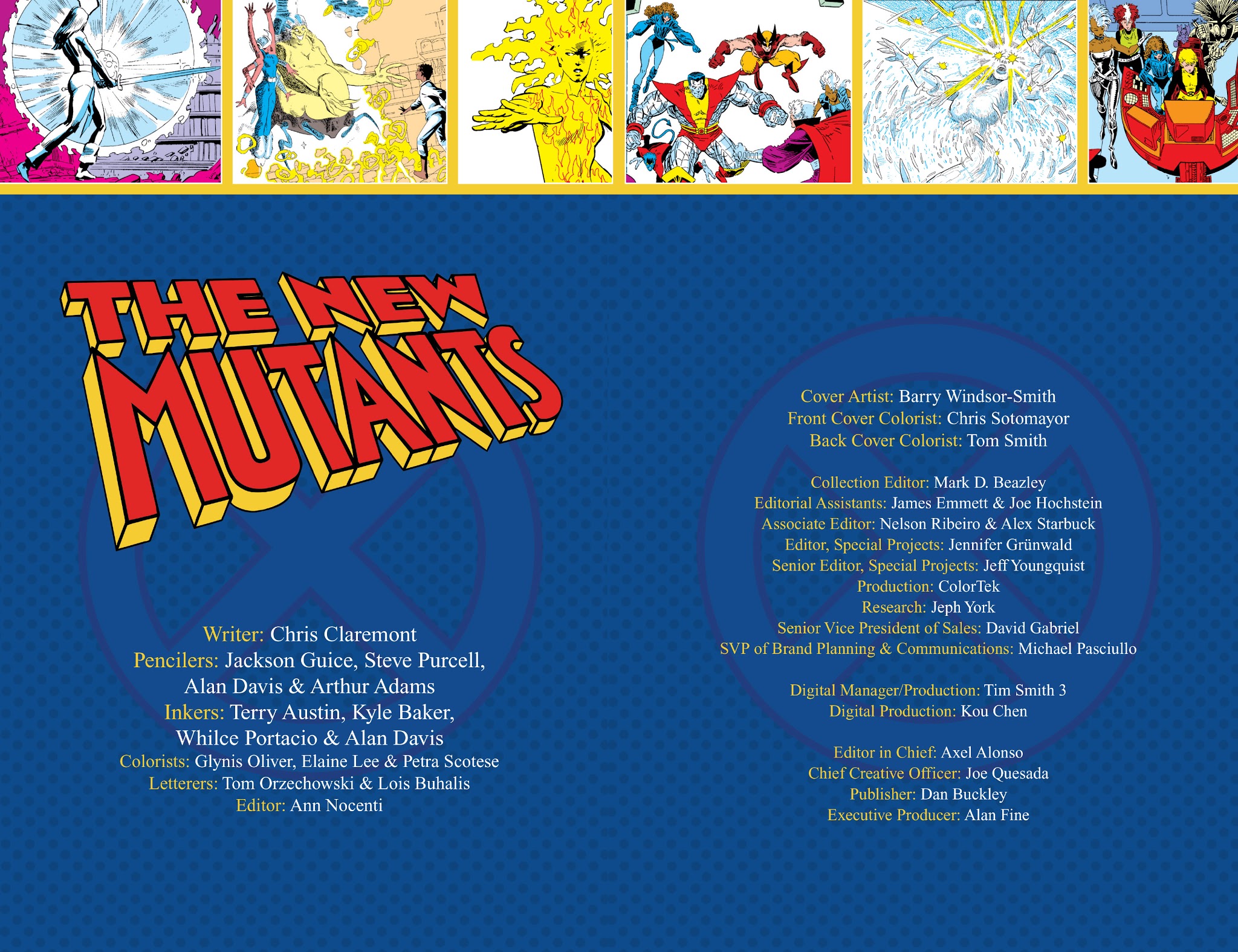 Read online New Mutants Classic comic -  Issue # TPB 6 - 3