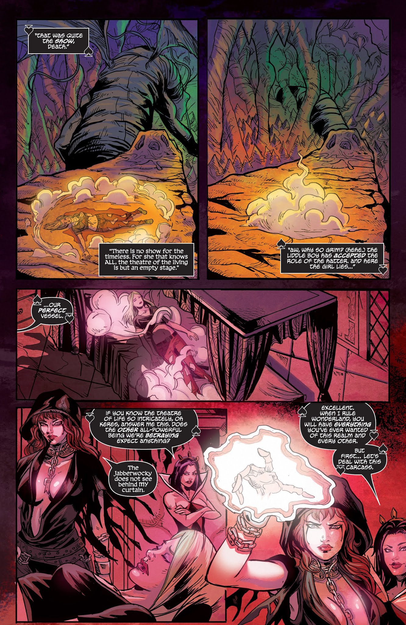 Read online Grimm Fairy Tales presents Wonderland: Through the Looking Glass comic -  Issue #5 - 26