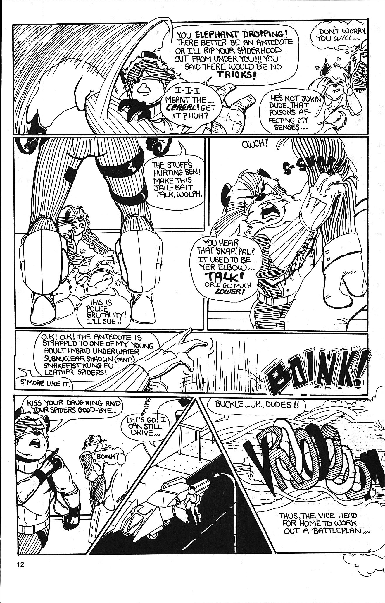 Read online Hamster Vice comic -  Issue #2 - 14