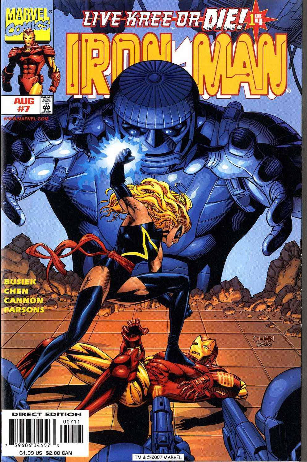 Read online The Avengers (1963) comic -  Issue #421b - 1