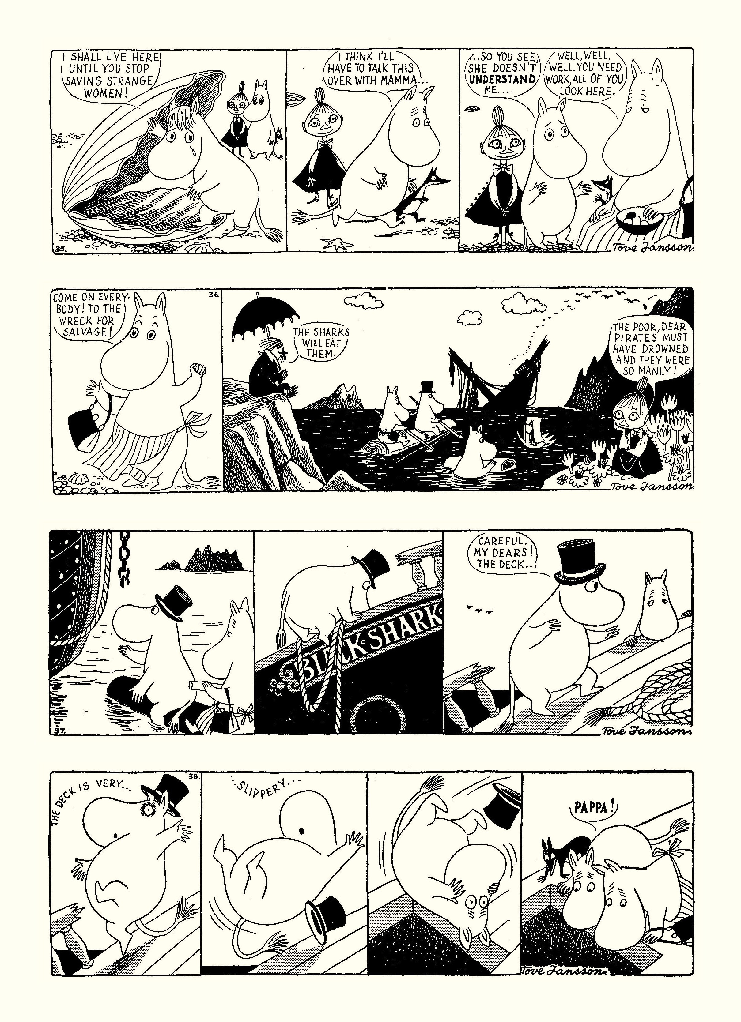 Read online Moomin: The Complete Tove Jansson Comic Strip comic -  Issue # TPB 1 - 79