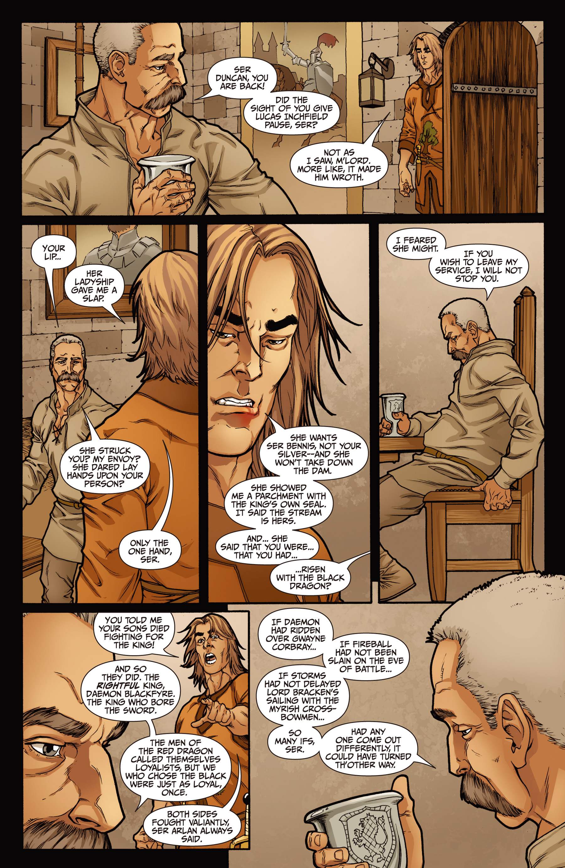 Read online The Sworn Sword: The Graphic Novel comic -  Issue # Full - 96